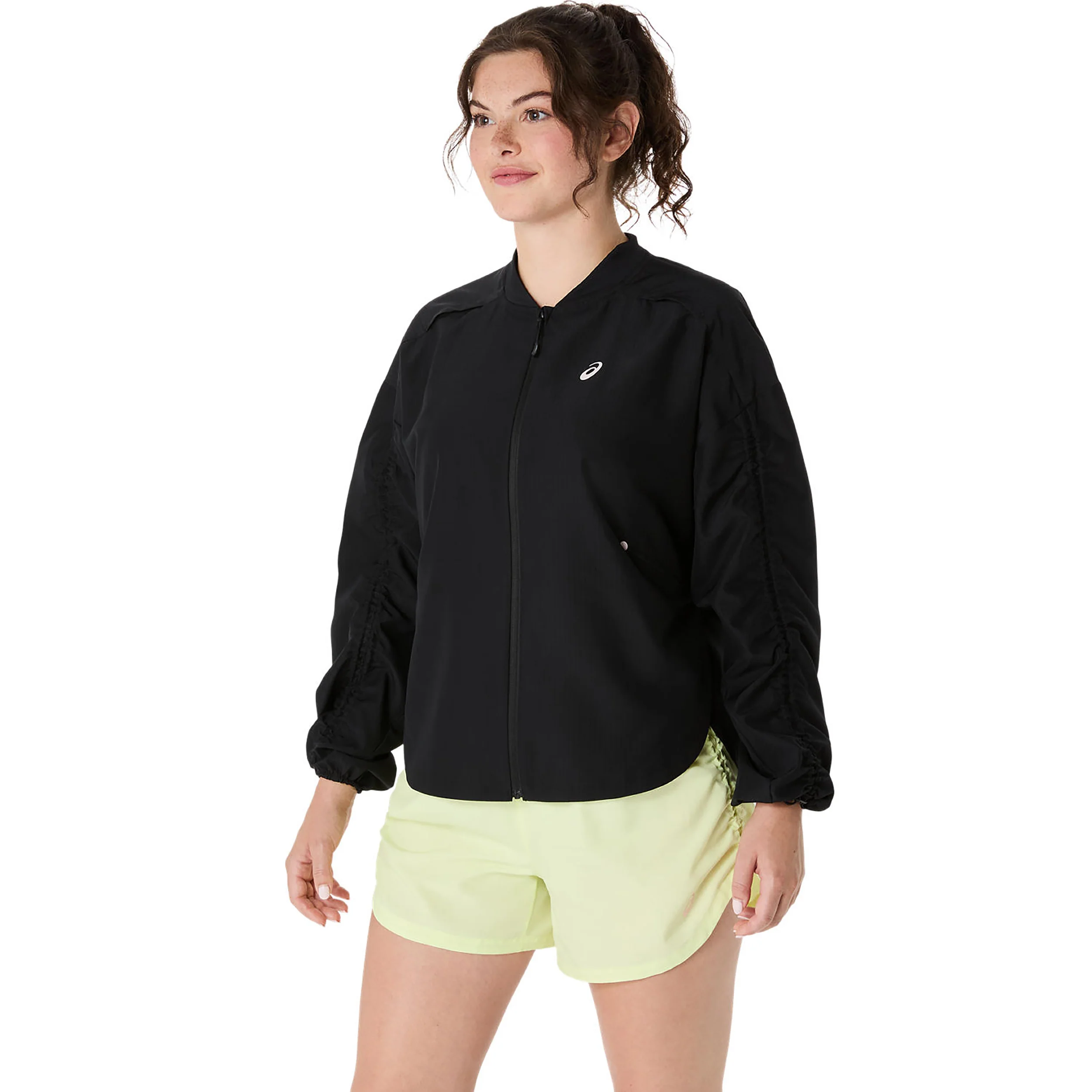 Nagino Run Adjustable Laufjacke Damen-schwarz - Image 8