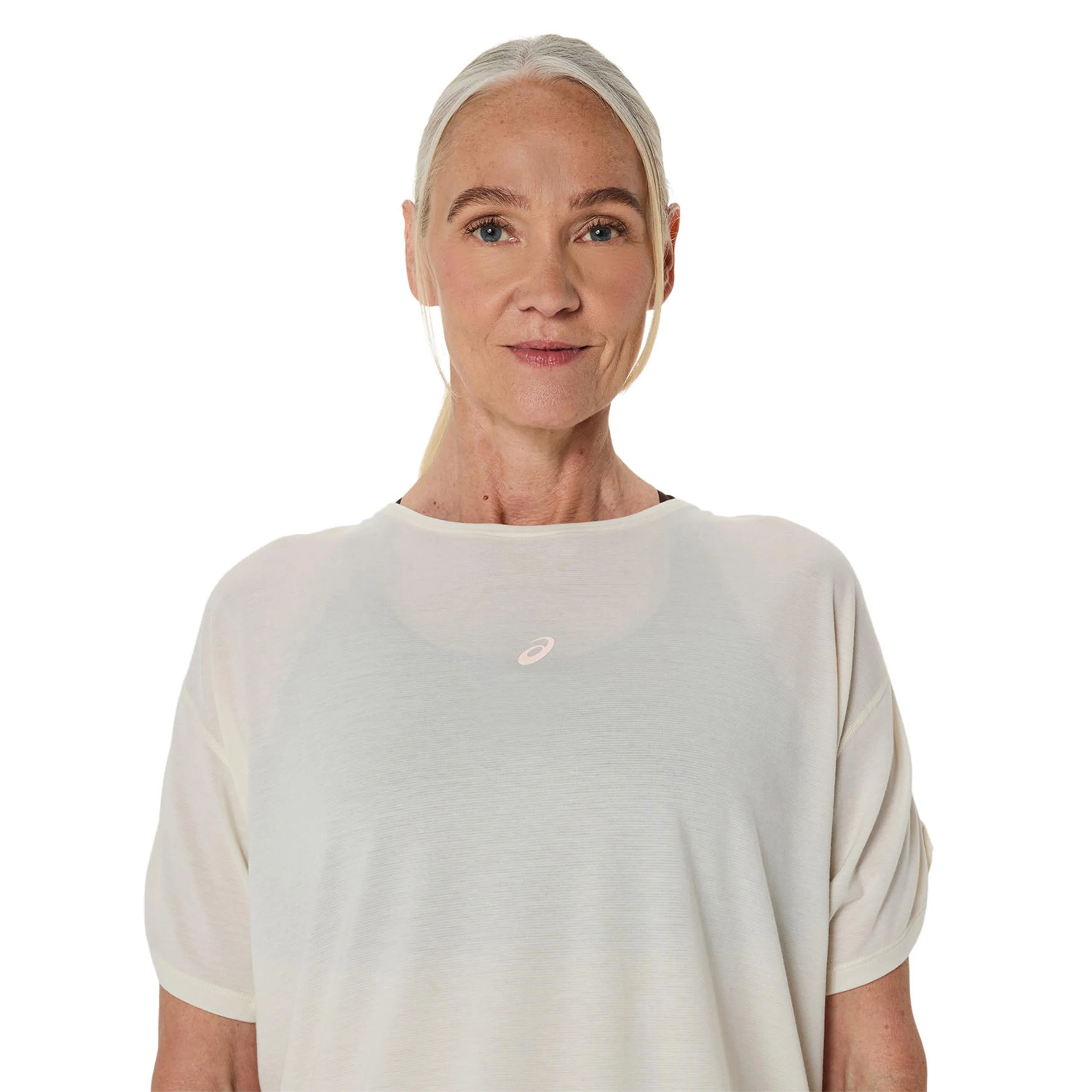 Nagino Run Laufshirt Damen-creme - Image 9