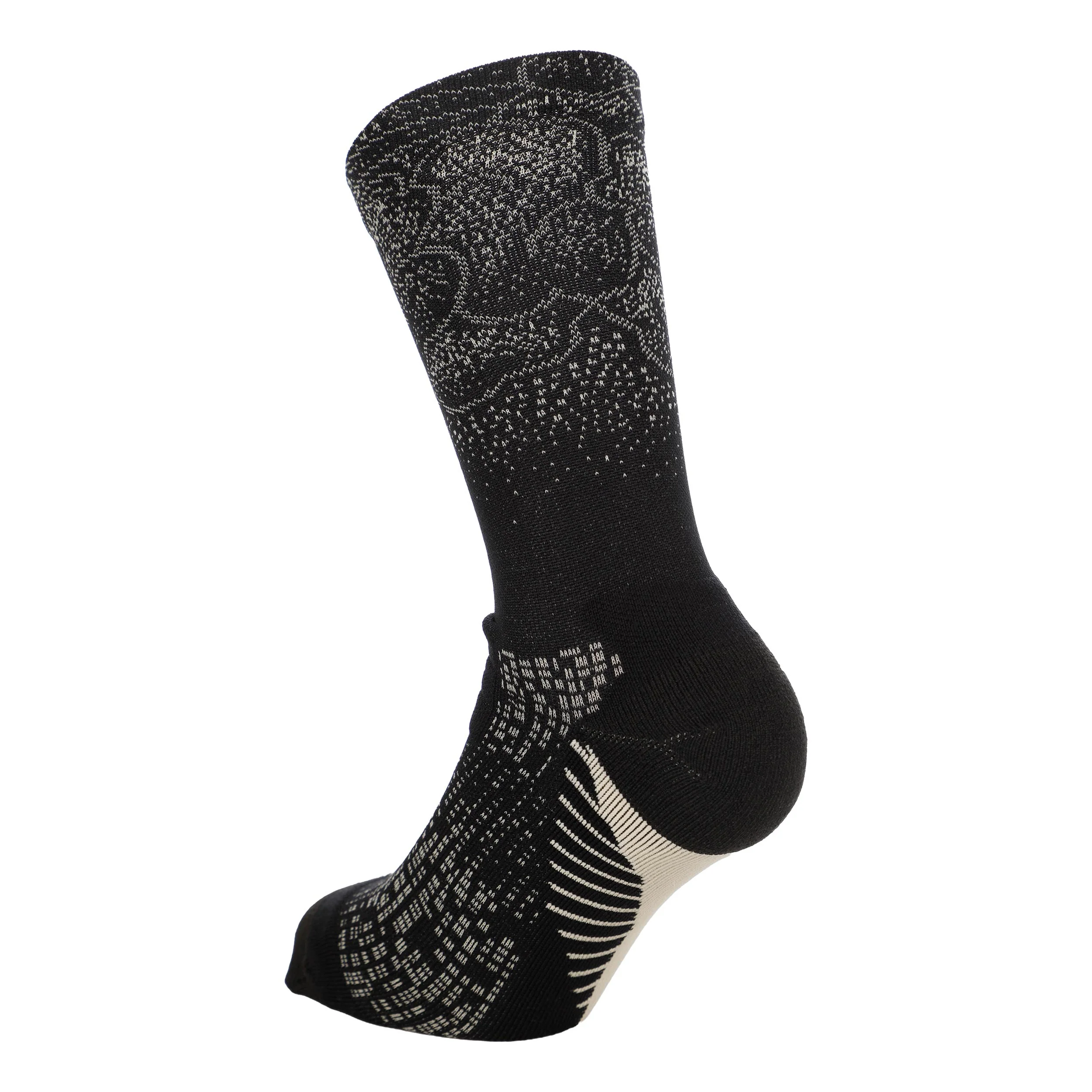 Performance Run Crew Laufsocken Unisex-schwarz - Image 2