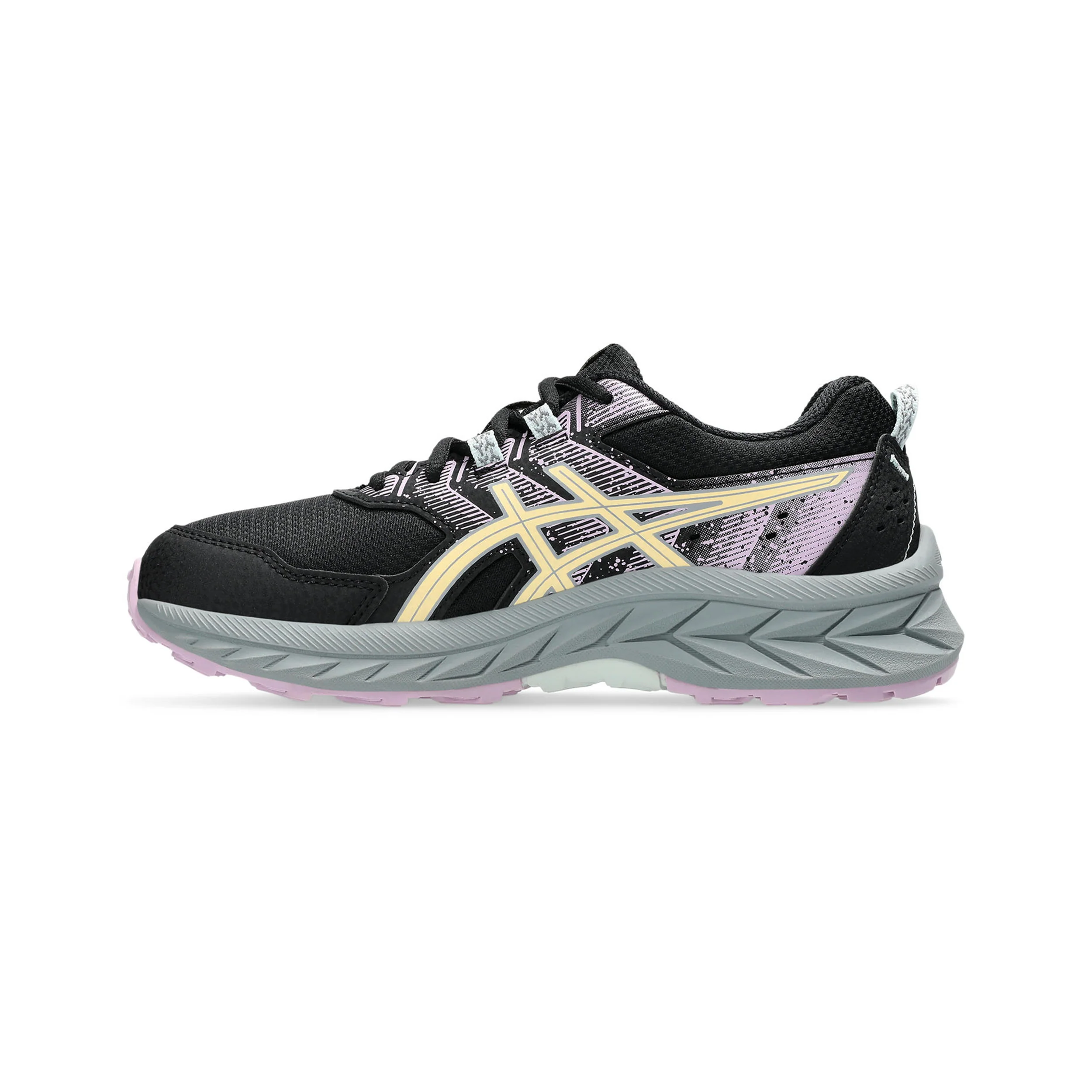 Pre-Venture 9 GS Trailschuh Kinder-Schwarz,Flieder - Image 2