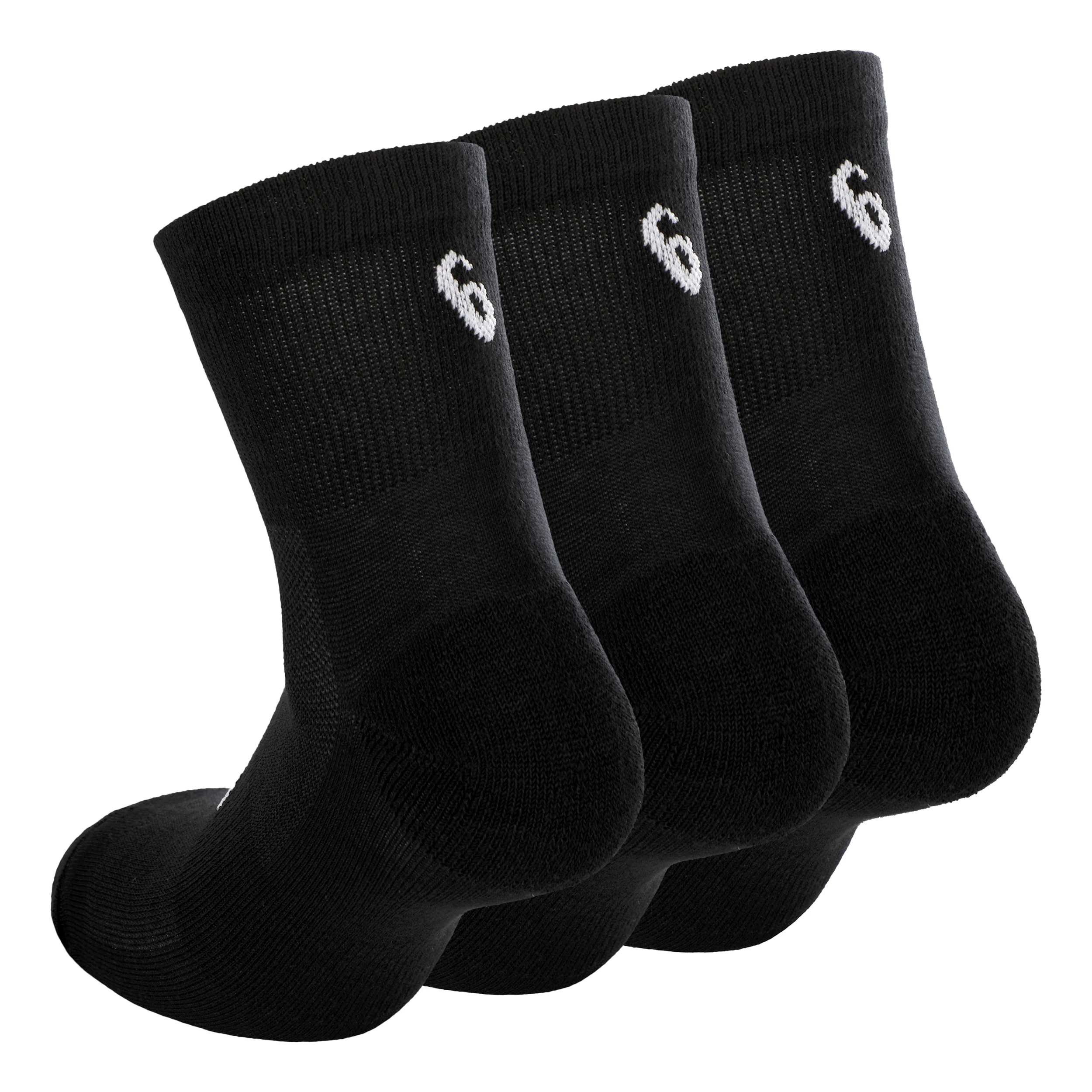 Quarter Sportsocken 3er Pack-Schwarz,Weiß - Image 2