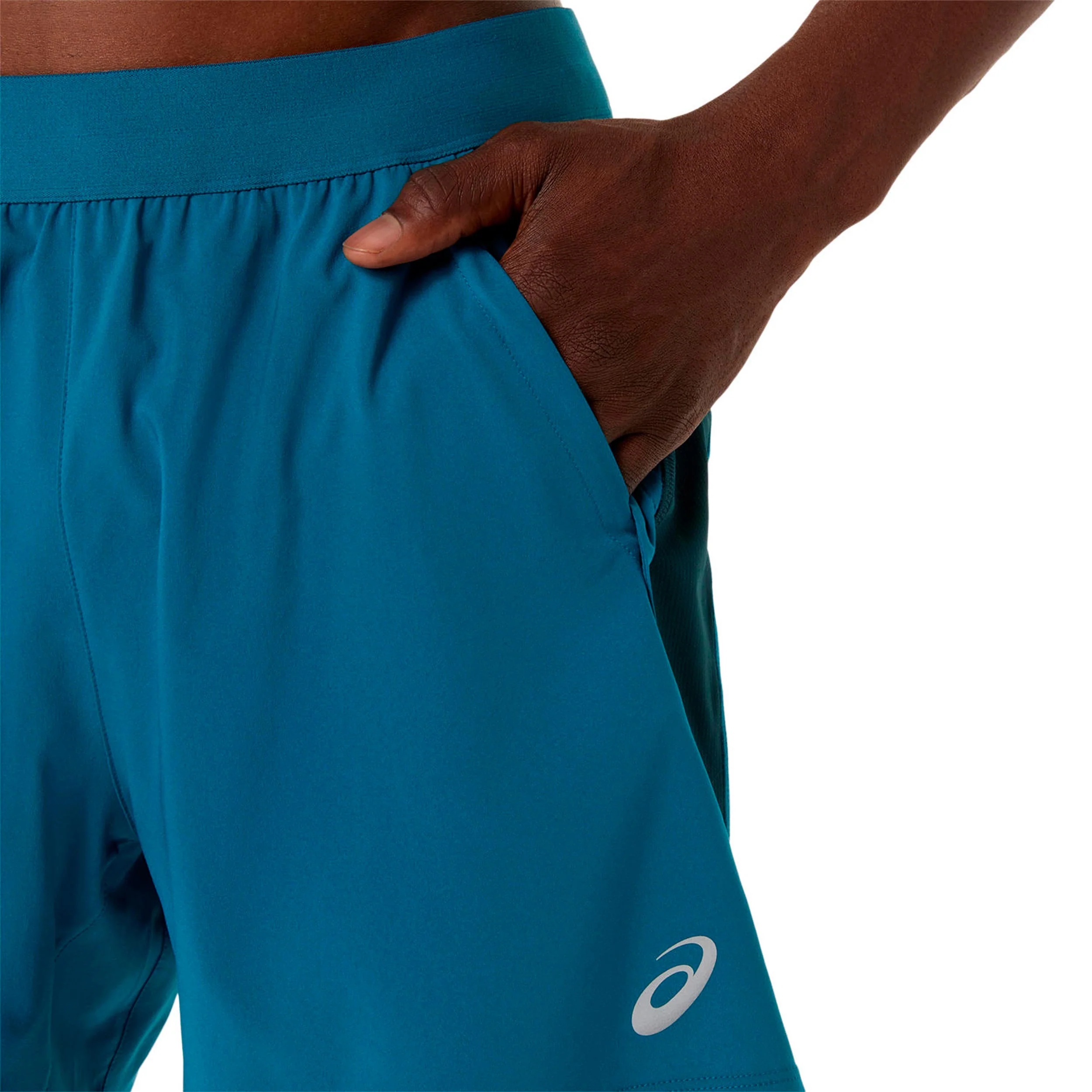 Road 2in1 5in Laufshorts Herren-türkis, türkis - Image 5