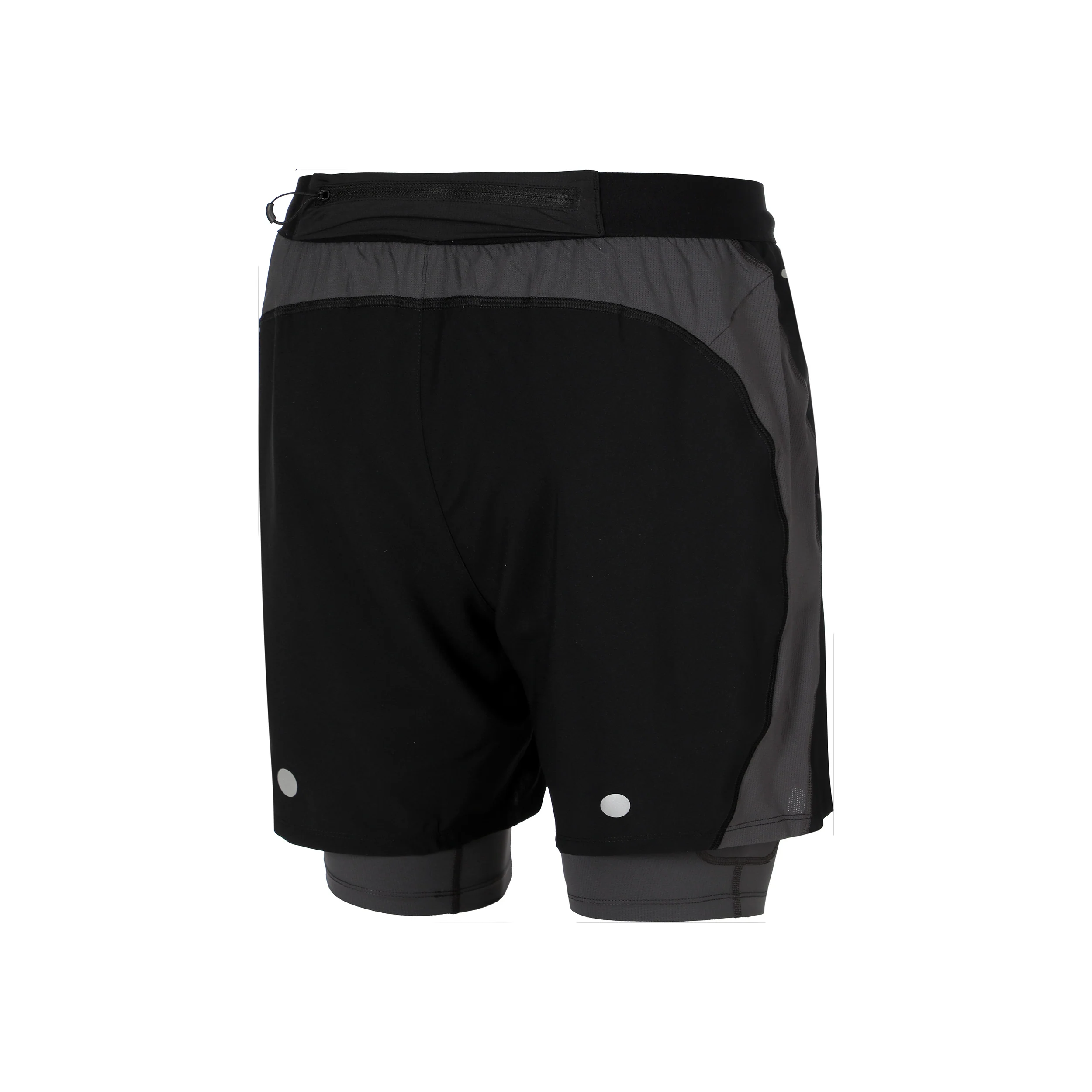 Road 2in1 7in Laufshorts Herren-Schwarz - Image 2