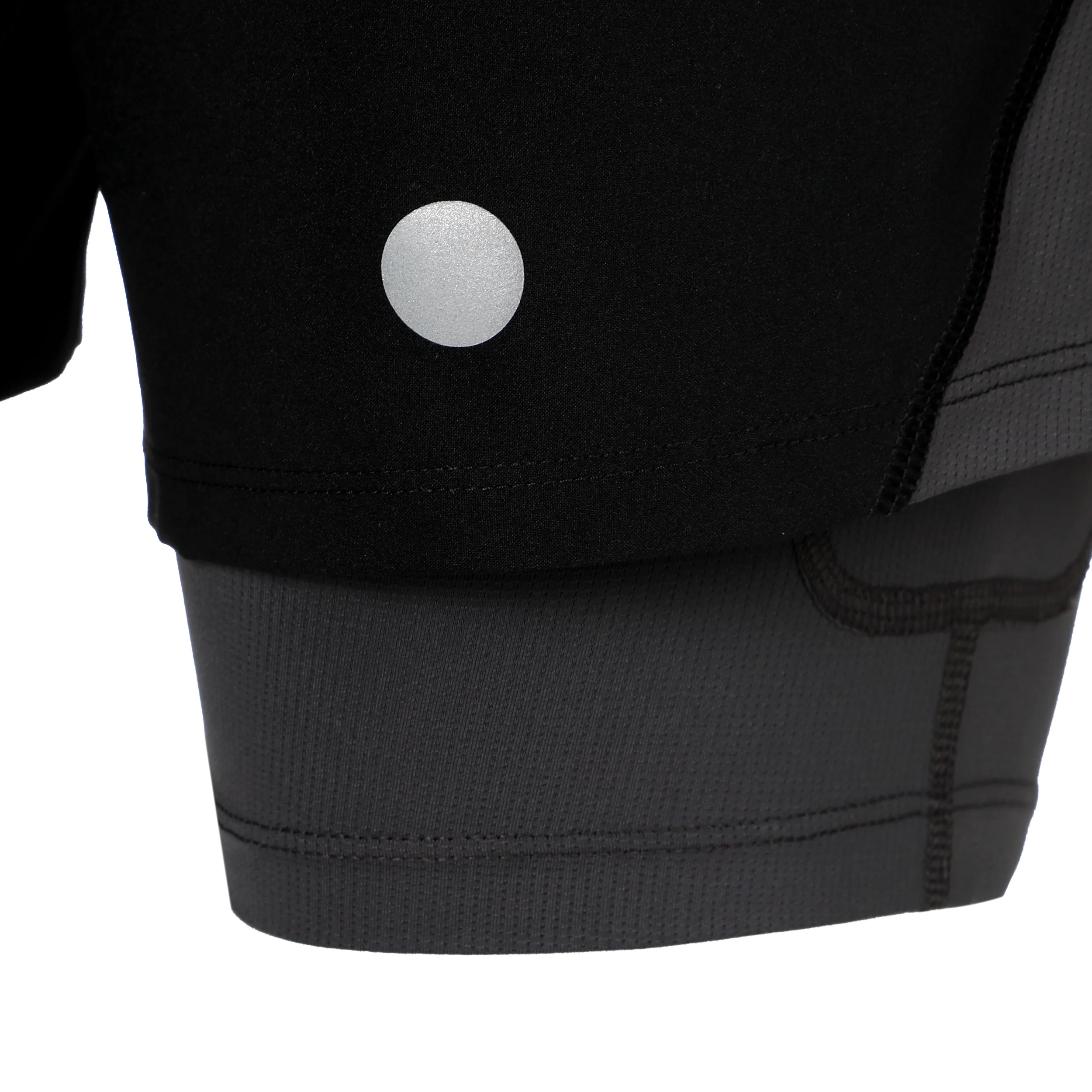 Road 2in1 7in Laufshorts Herren-Schwarz - Image 5