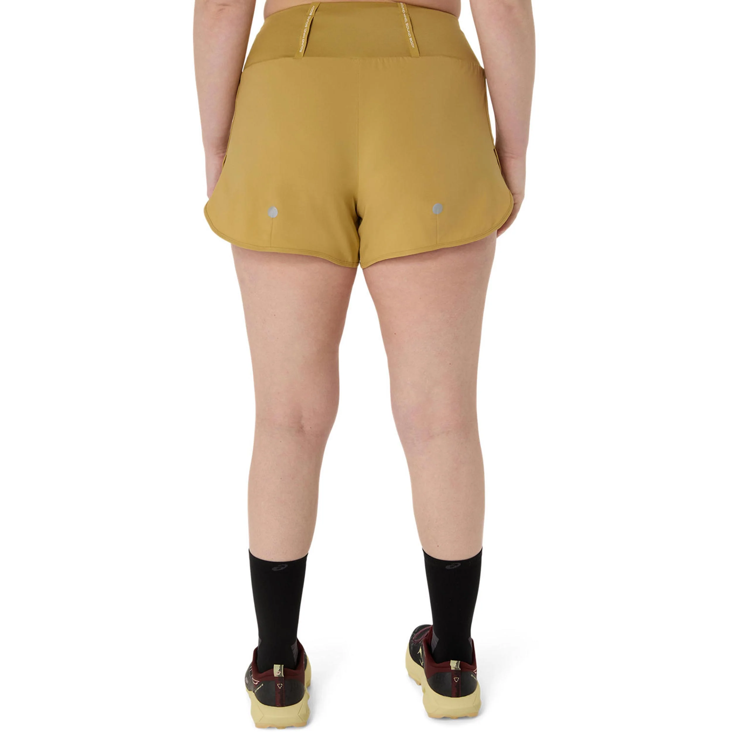 Road 3.5in Laufshorts Damen-caramel - Image 3