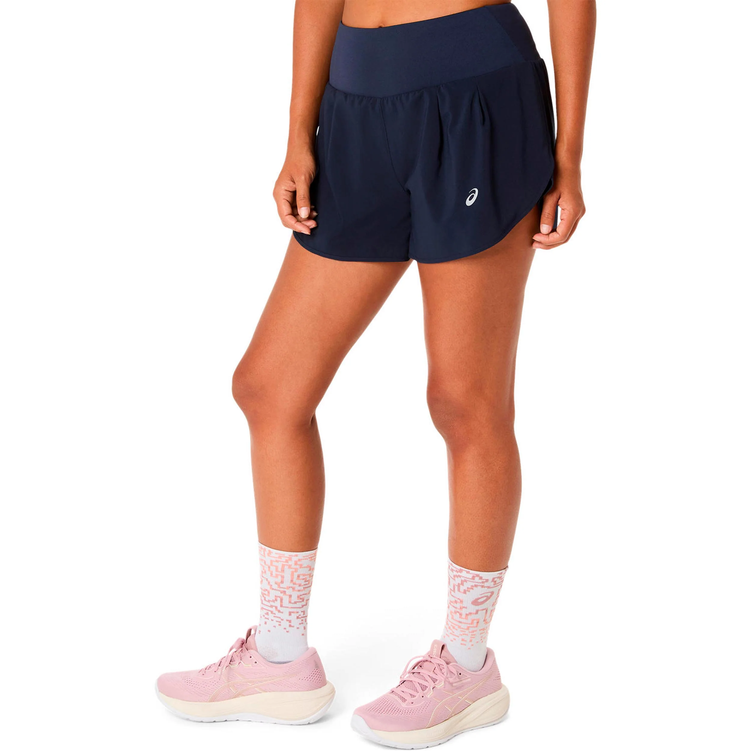 Road 3.5in Laufshorts Damen-dunkelblau - Image 3