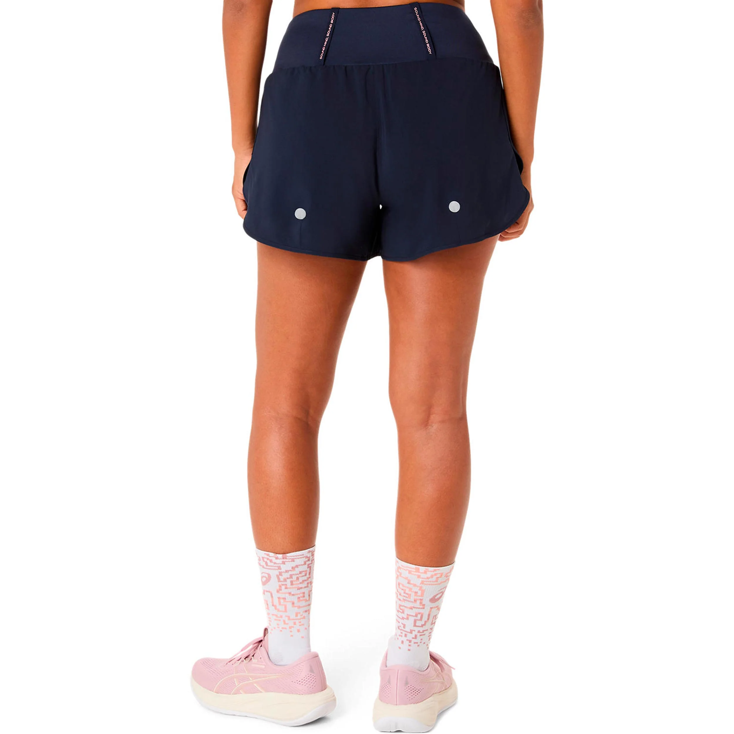 Road 3.5in Laufshorts Damen-dunkelblau - Image 4
