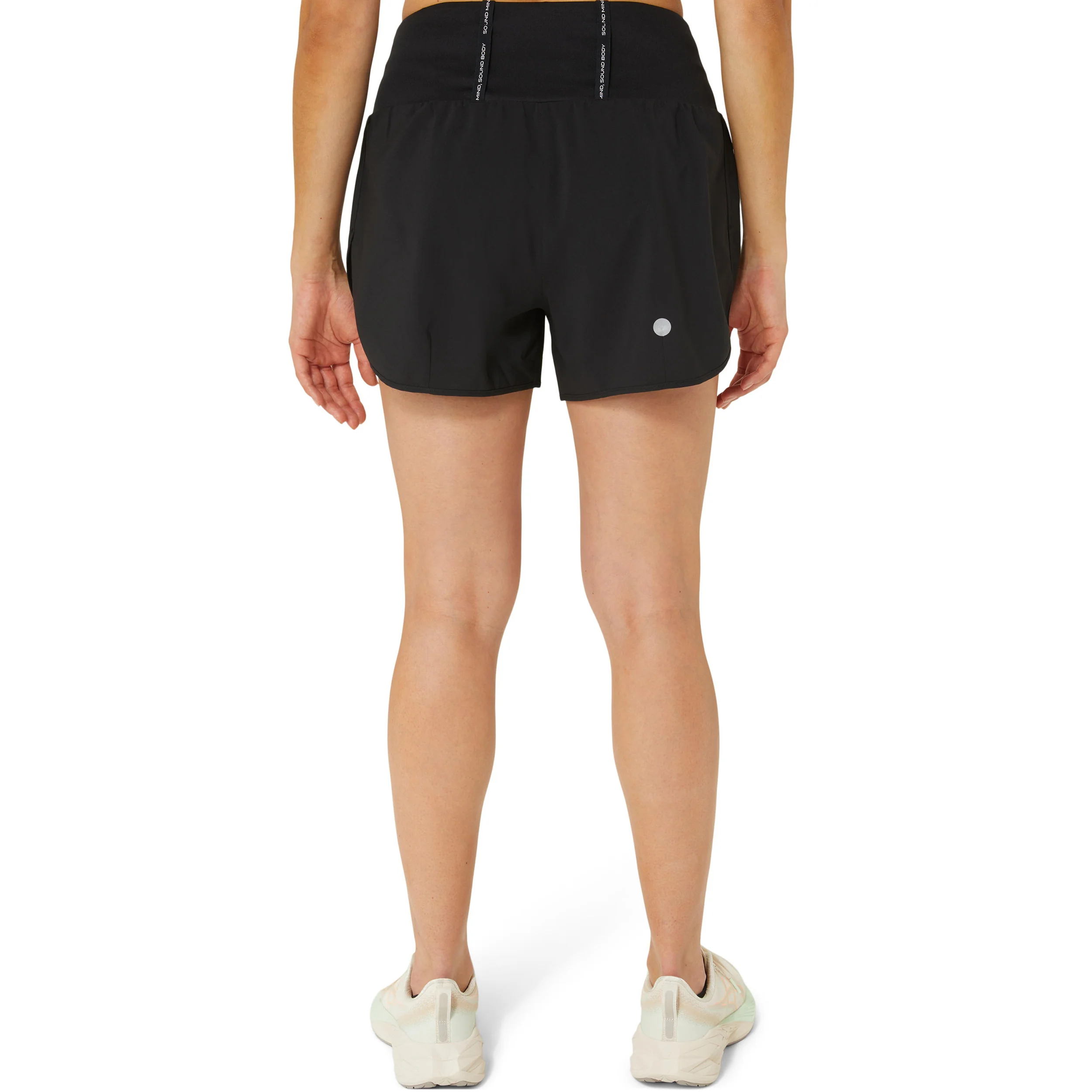 Road 3.5in Laufshorts Damen-schwarz - Image 7