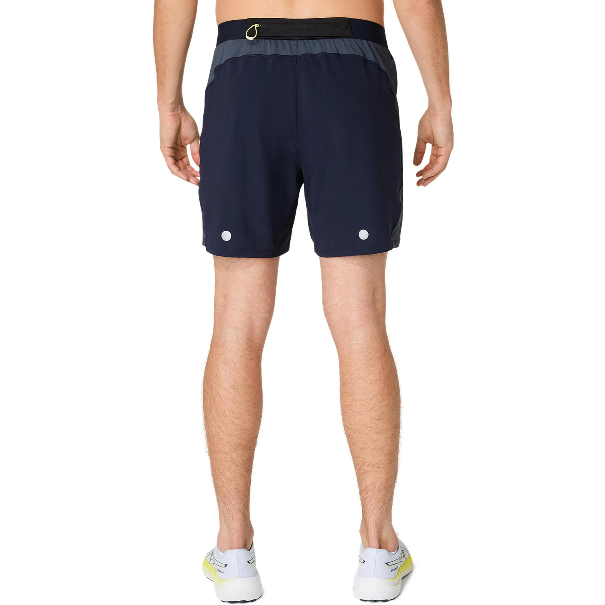 Road 7in Laufshorts Herren-Blau,Grau - Image 3