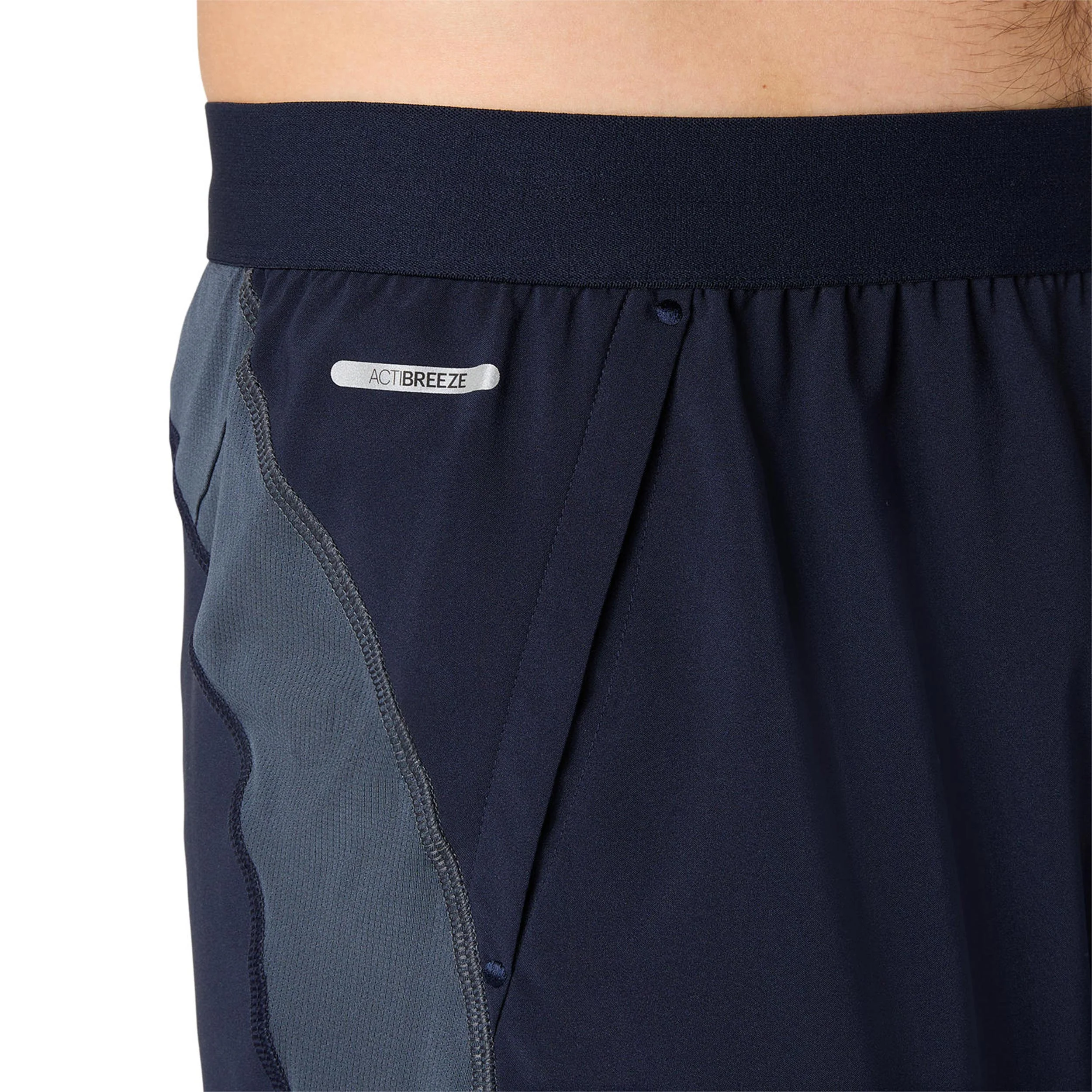 Road 7in Laufshorts Herren-Blau,Grau - Image 7