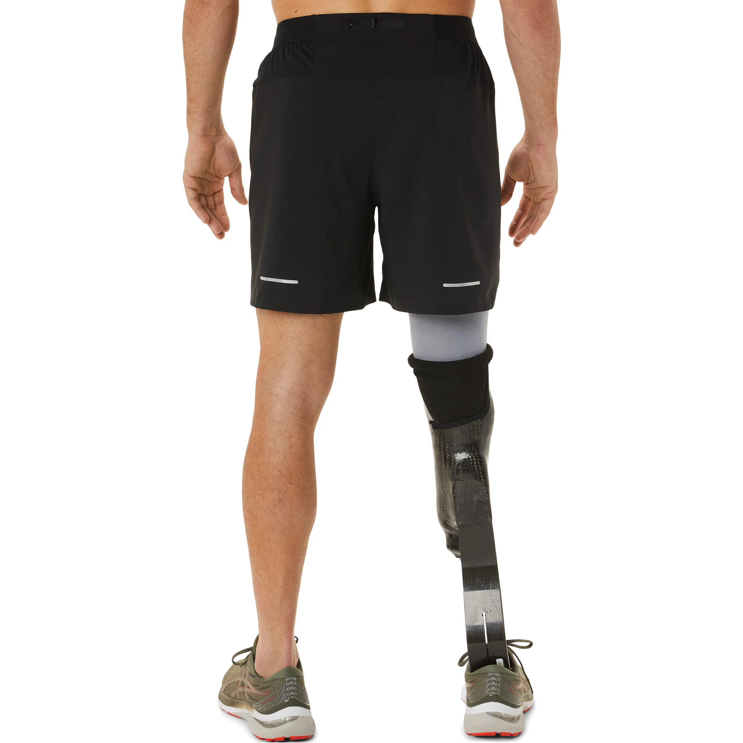 Road 7in Laufshorts Herren-Schwarz - Image 6