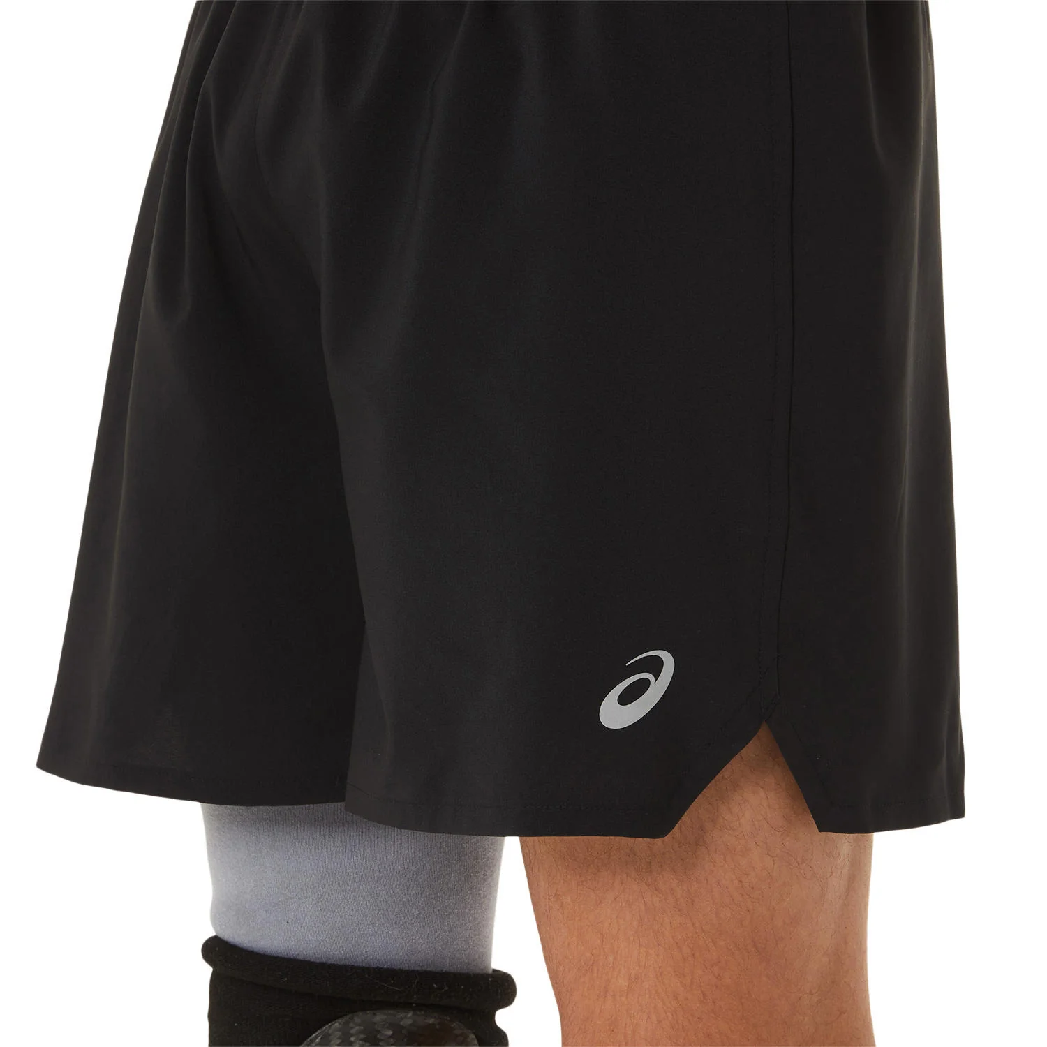 Road 7in Laufshorts Herren-Schwarz - Image 7