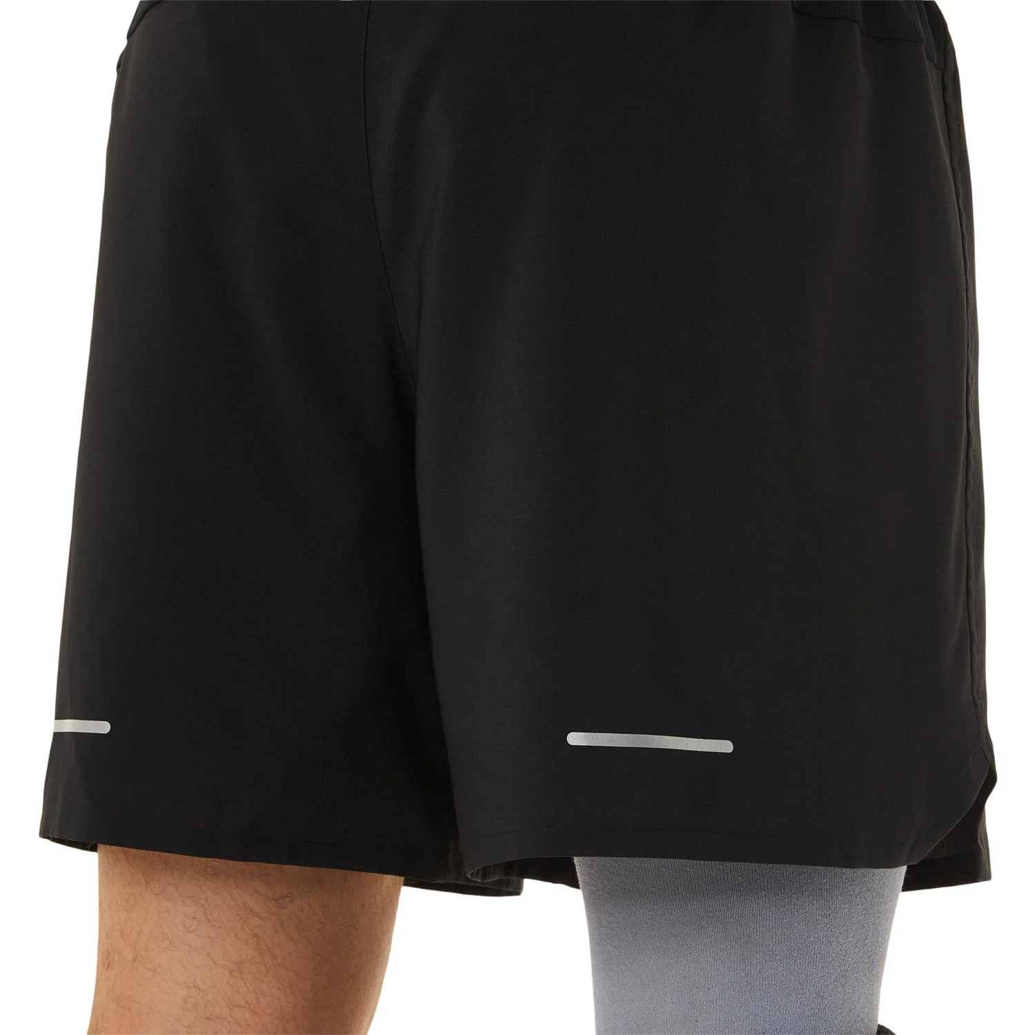 Road 7in Laufshorts Herren-Schwarz - Image 9