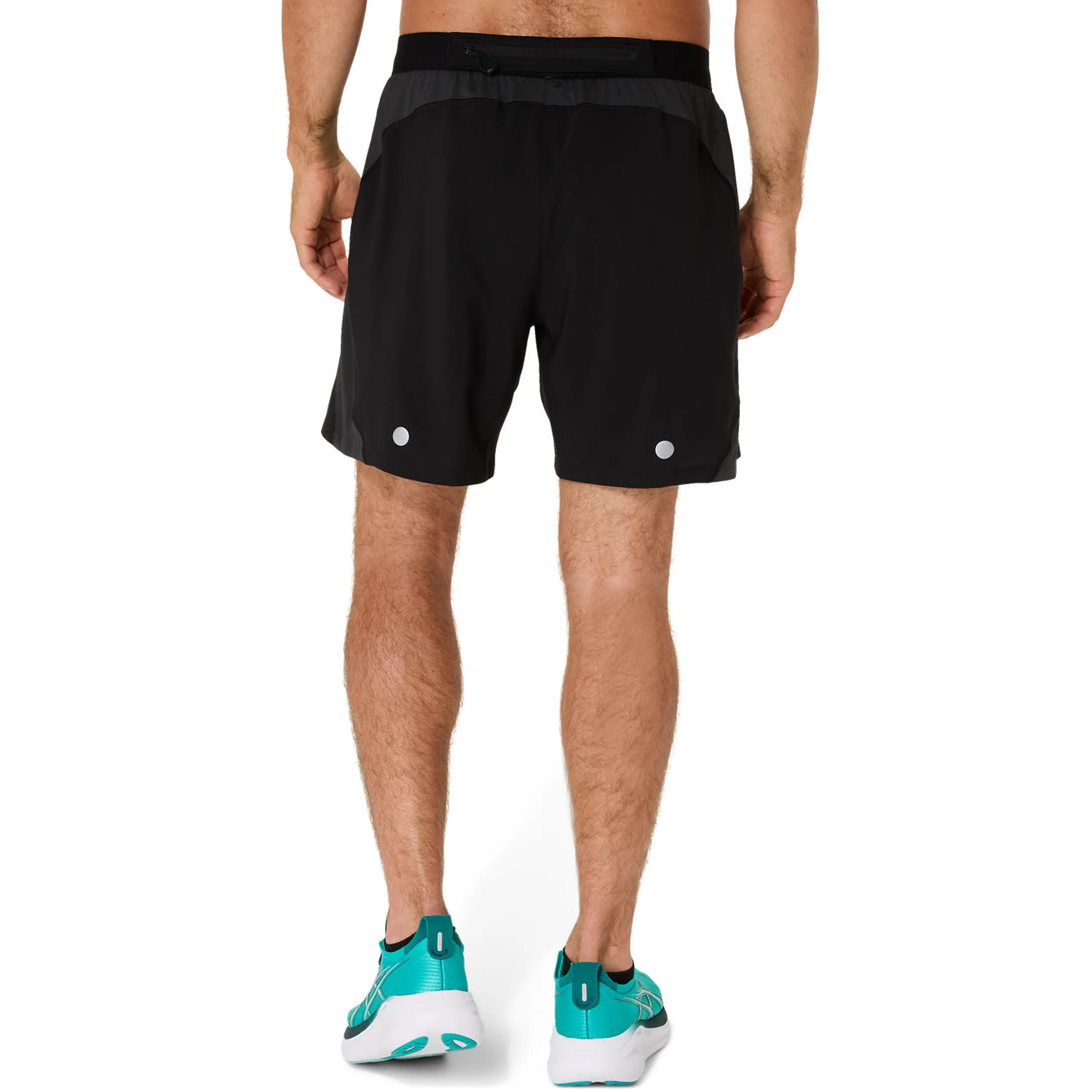 Road 7in Laufshorts Herren-Schwarz - Image 7