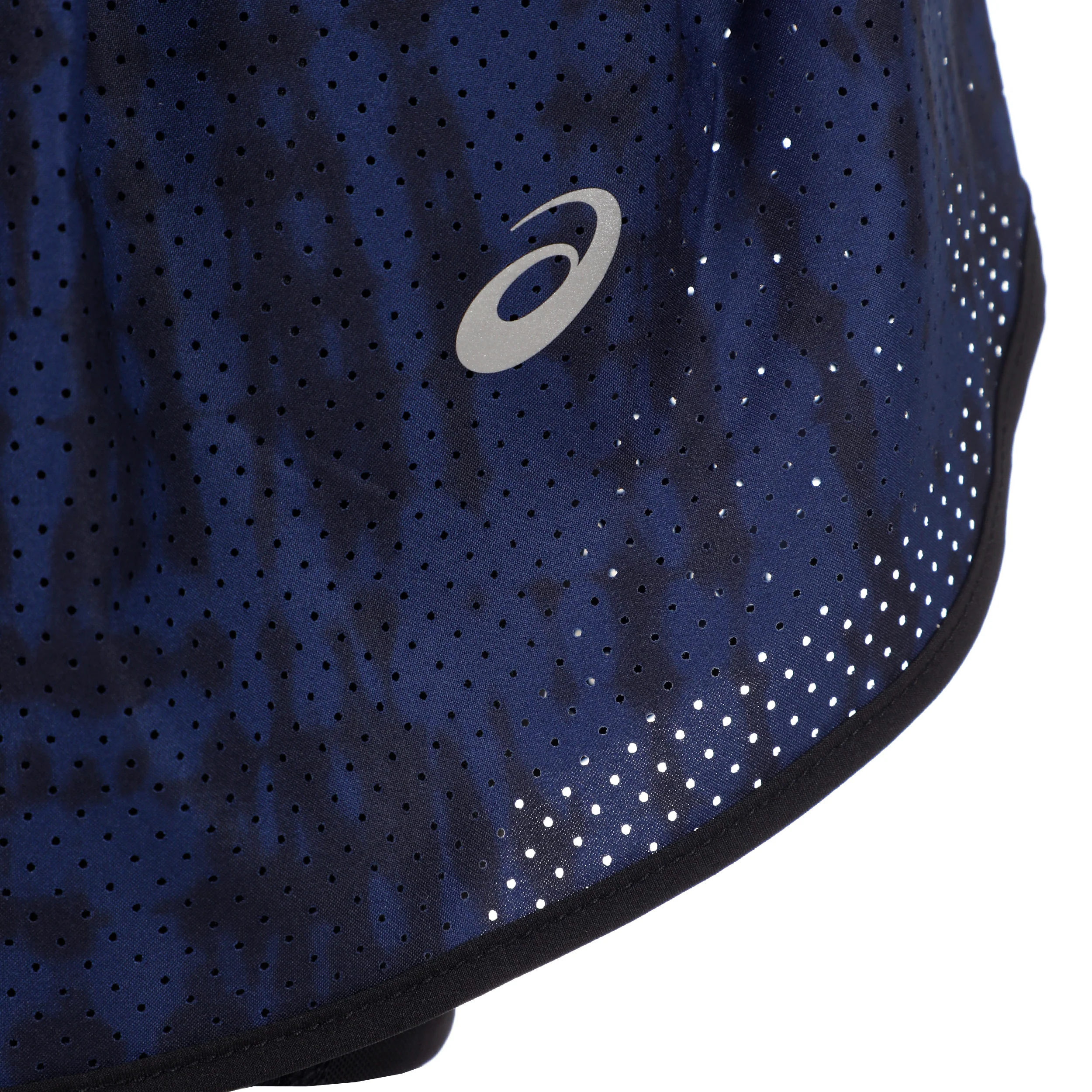 Road AOP 2in1 3.5in Laufshorts Damen-dunkelblau, schwarz - Image 2