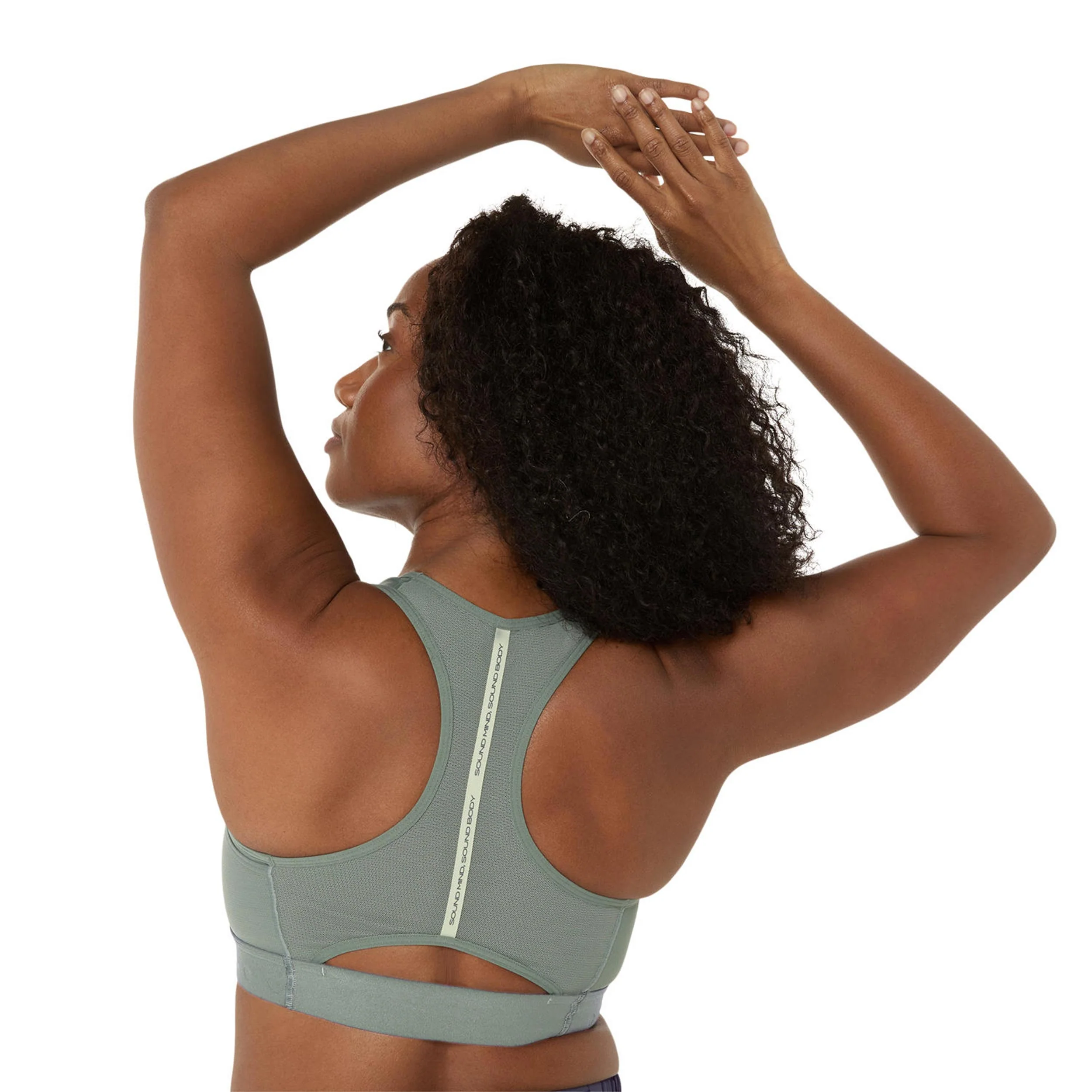 Road Compression Sport-BH Damen-blau, blau - Image 4