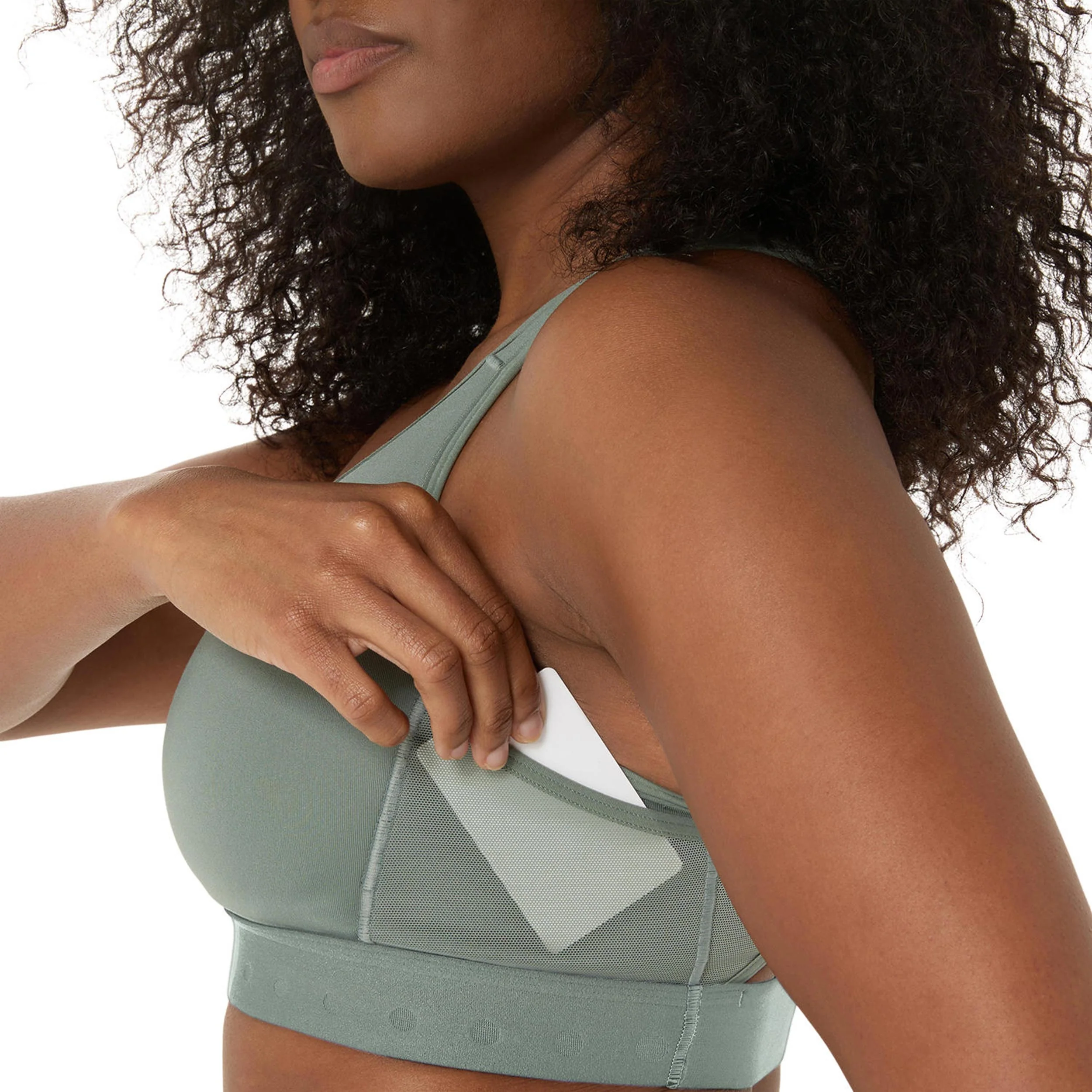 Road Compression Sport-BH Damen-blau, blau - Image 6