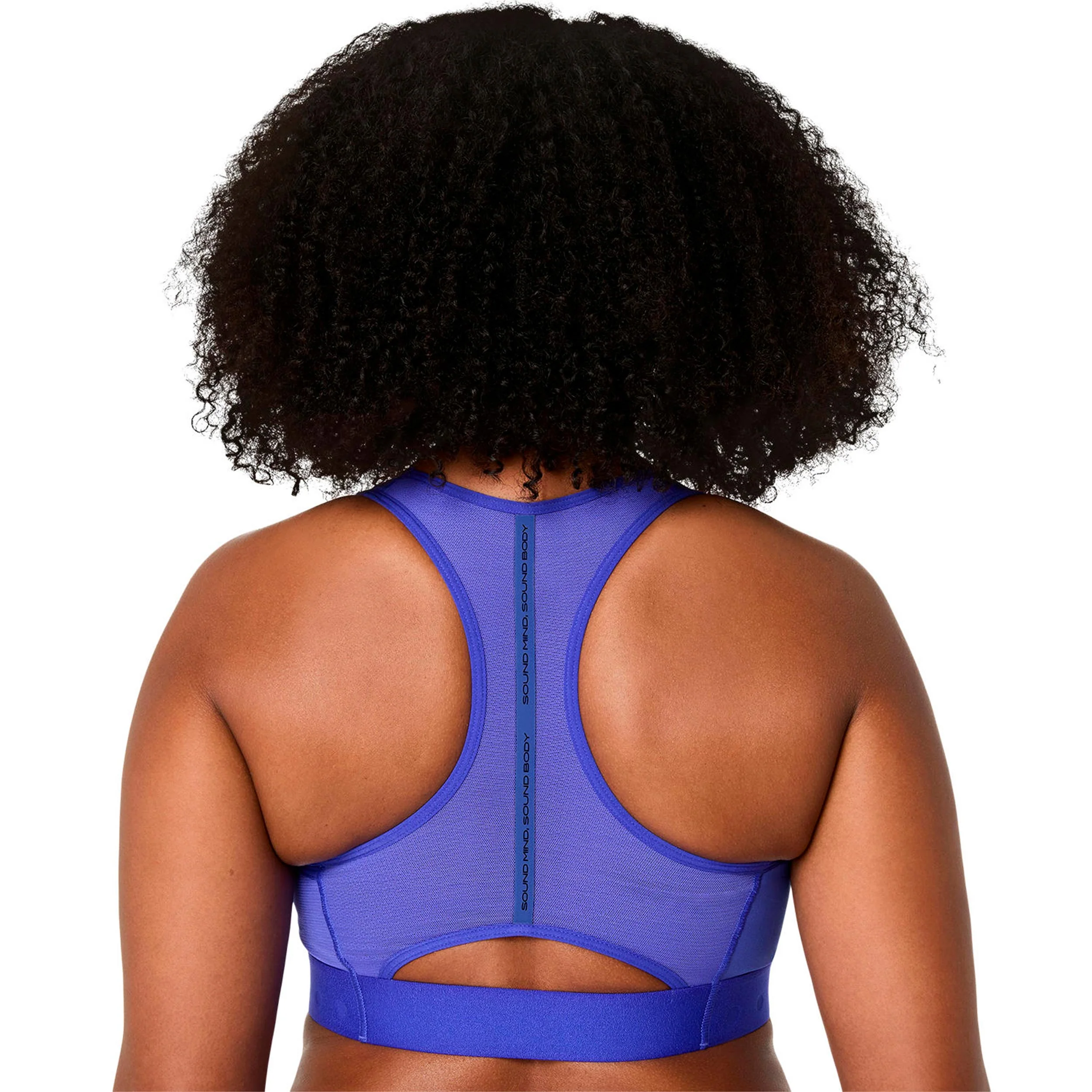 Road Compression Sport-BH Damen-blau, dunkelblau - Image 6