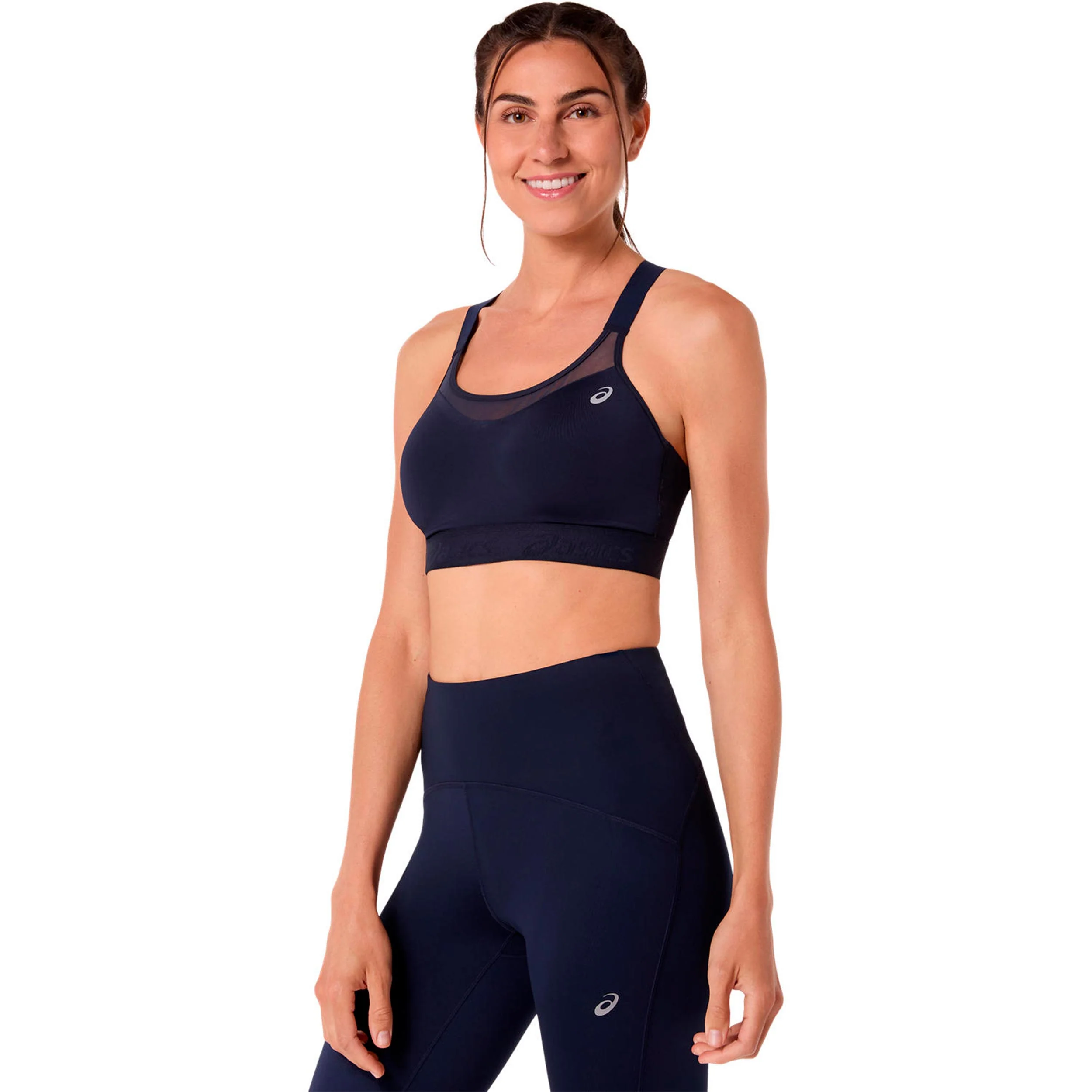Road Compression Sport-BH Damen-dunkelblau - Image 4