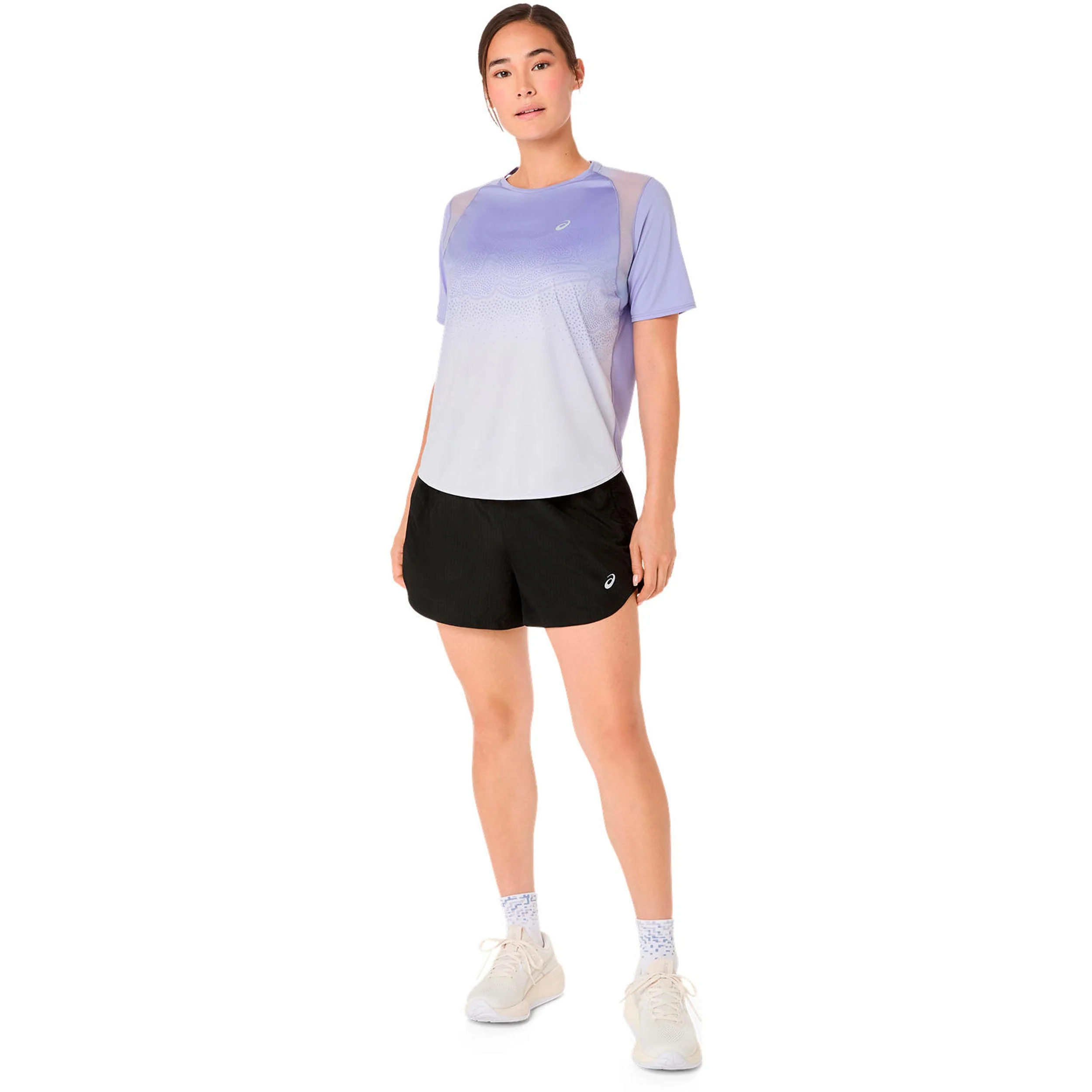 Road Fade Laufshirt Damen-blau - Image 2