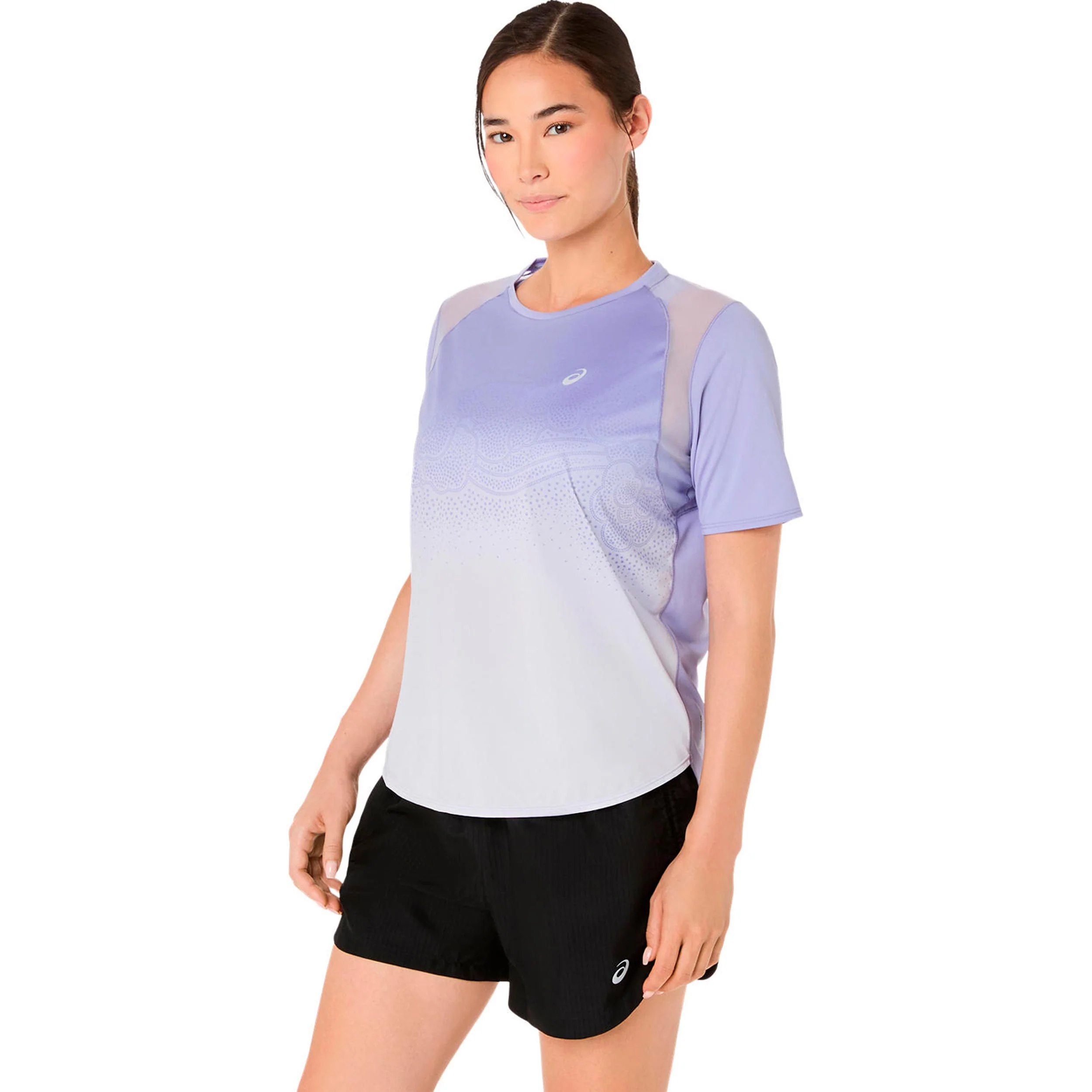 Road Fade Laufshirt Damen-blau - Image 3