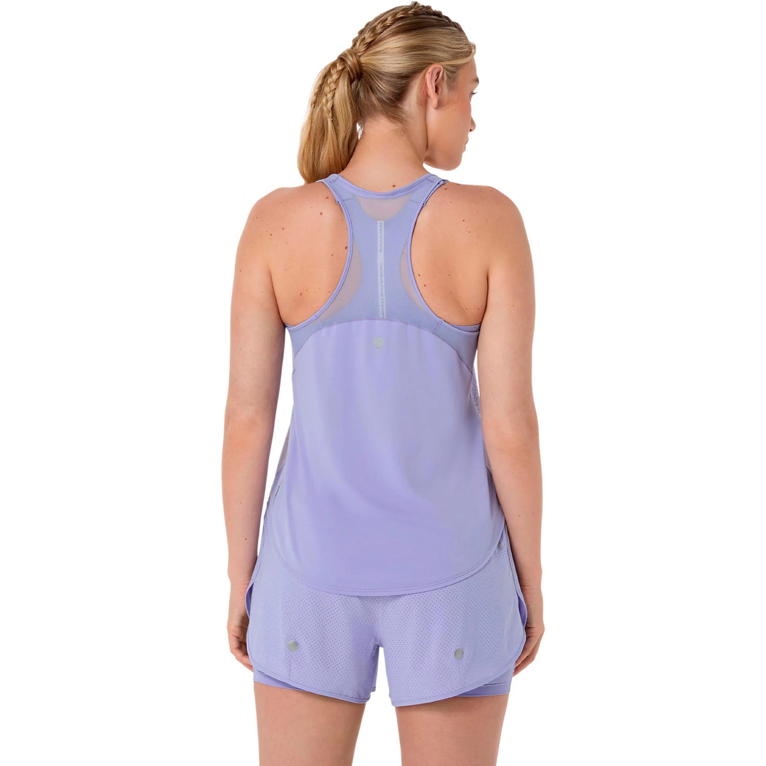 Road Fade Laufshirt Damen-blau - Image 4