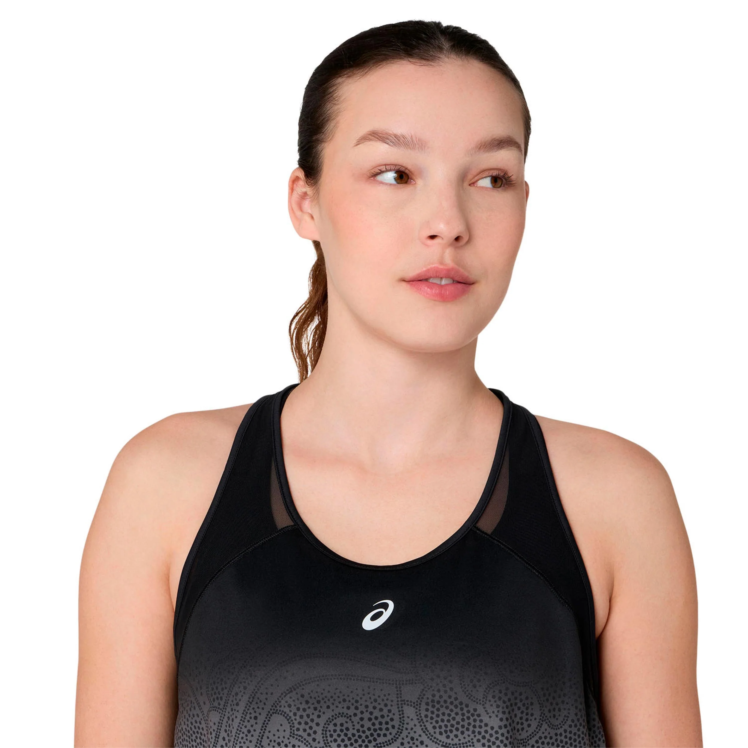 Road Fade Laufshirt Damen-schwarz, beige - Image 4