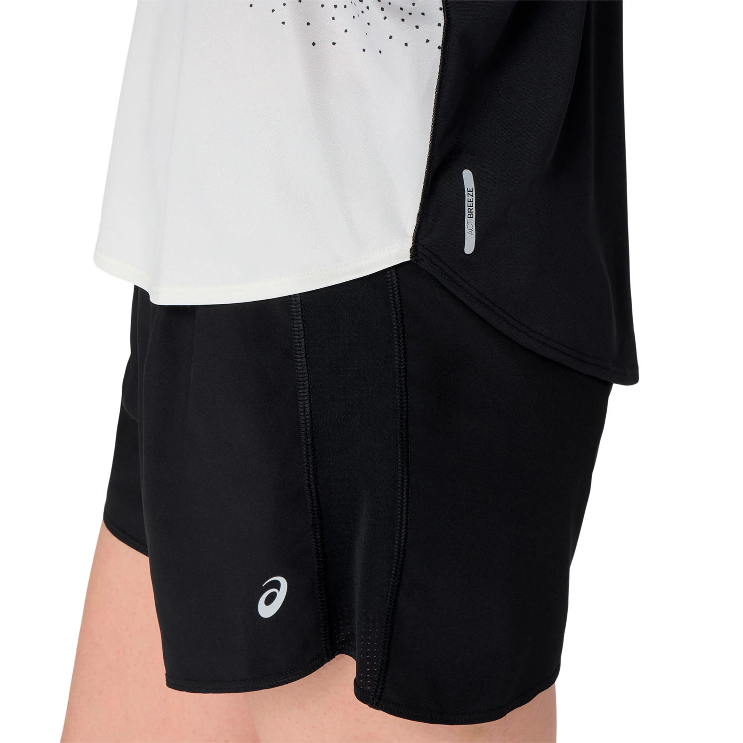 Road Fade Laufshirt Damen-schwarz, beige - Image 5