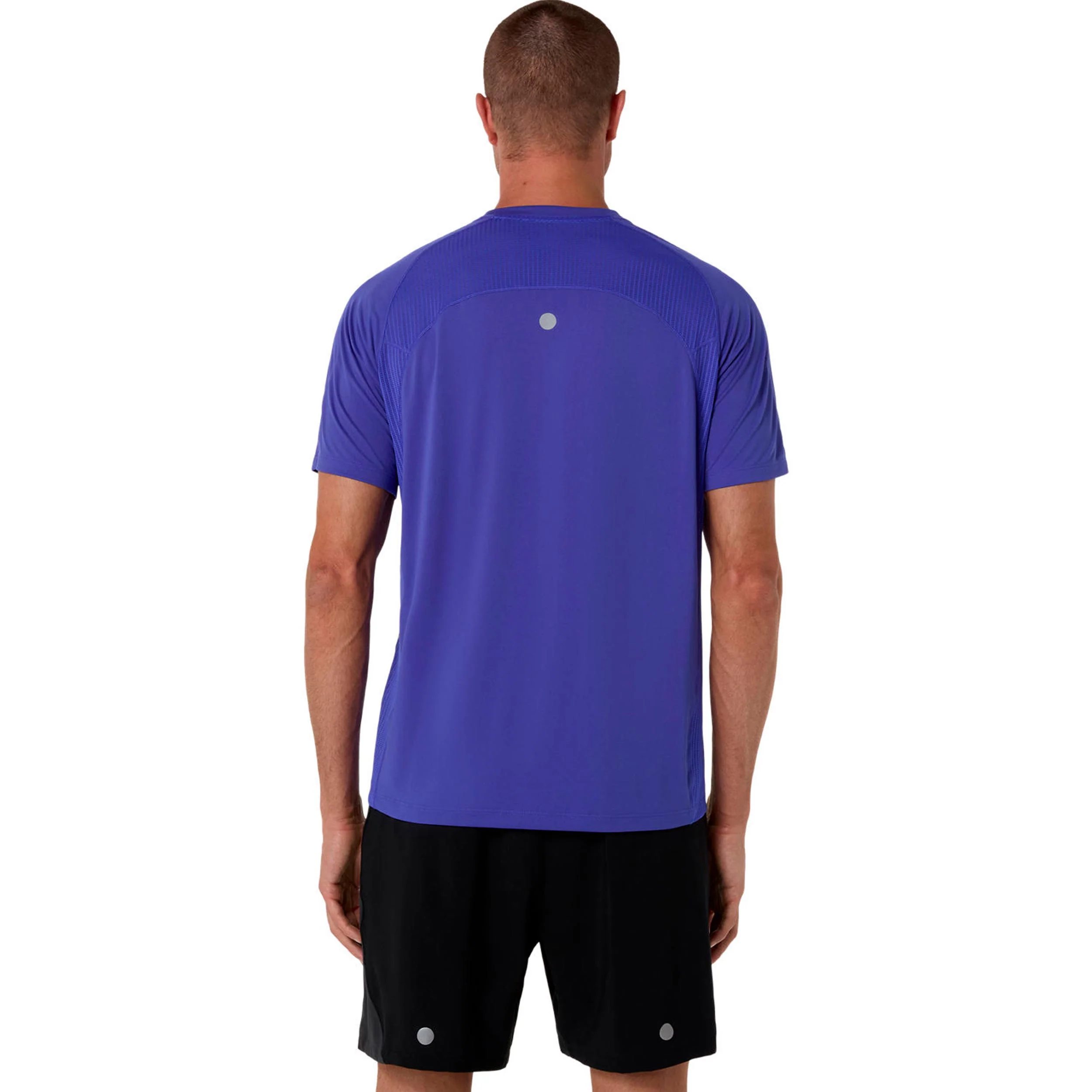 Road Fade Laufshirt Herren-blau, grün - Image 2