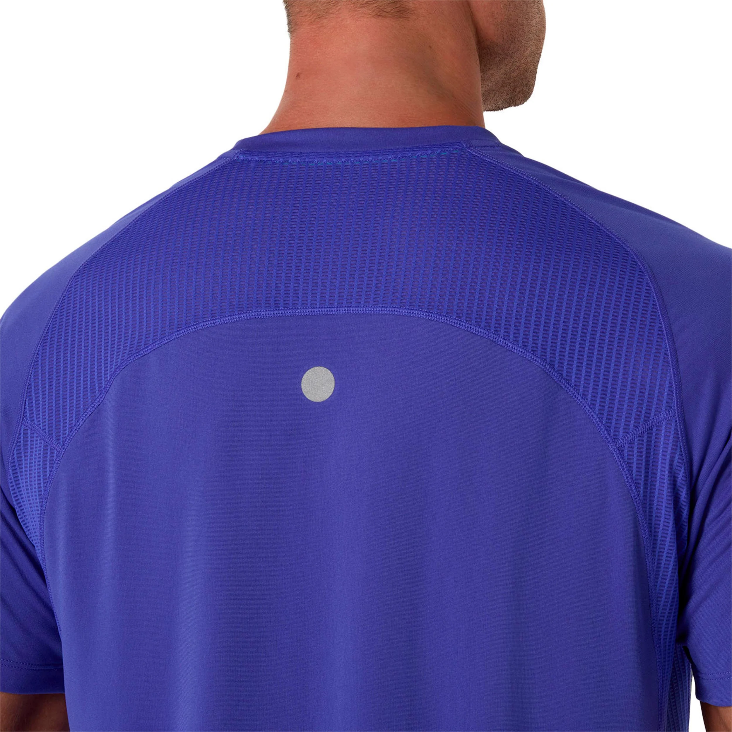 Road Fade Laufshirt Herren-blau, grün - Image 5