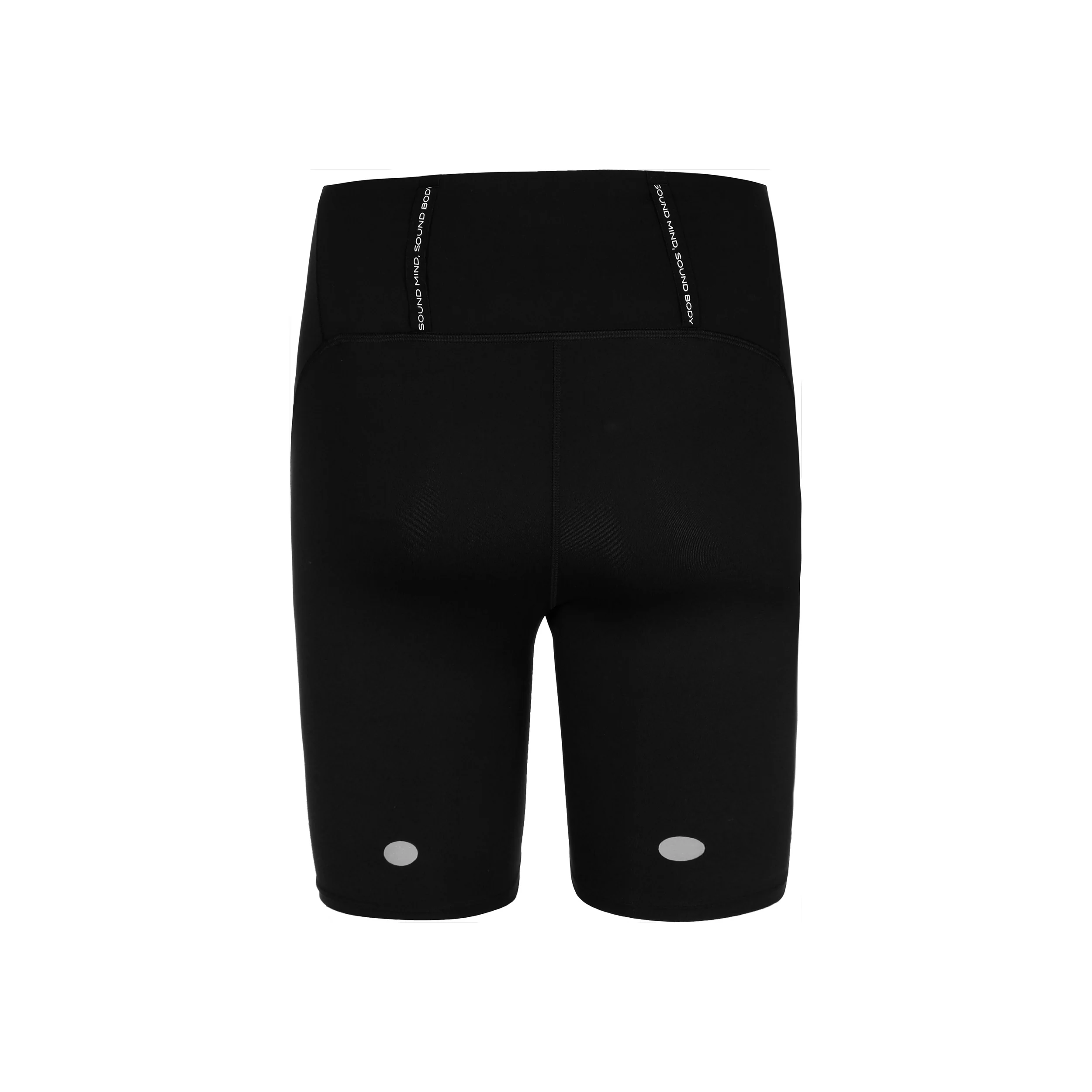 Road High Waist 8 Inch Short Lauftight Damen-Schwarz - Image 2