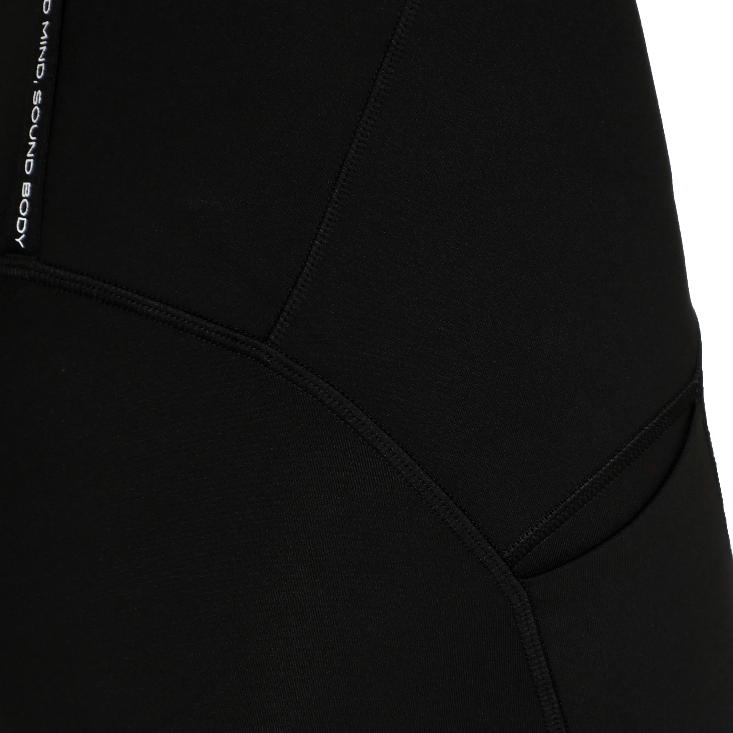Road High Waist 8 Inch Short Lauftight Damen-Schwarz - Image 4