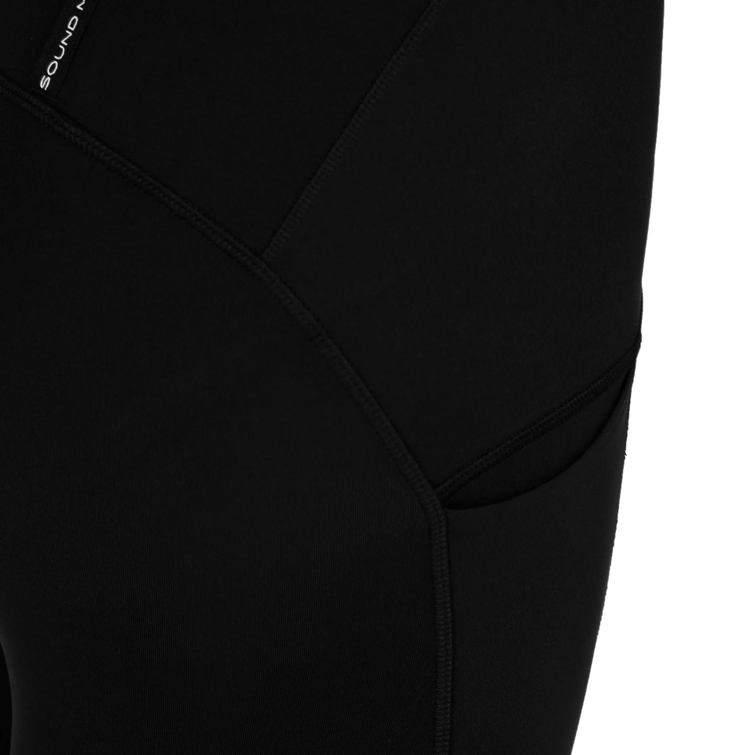 Road High Waist Lauftight Damen-schwarz - Image 4