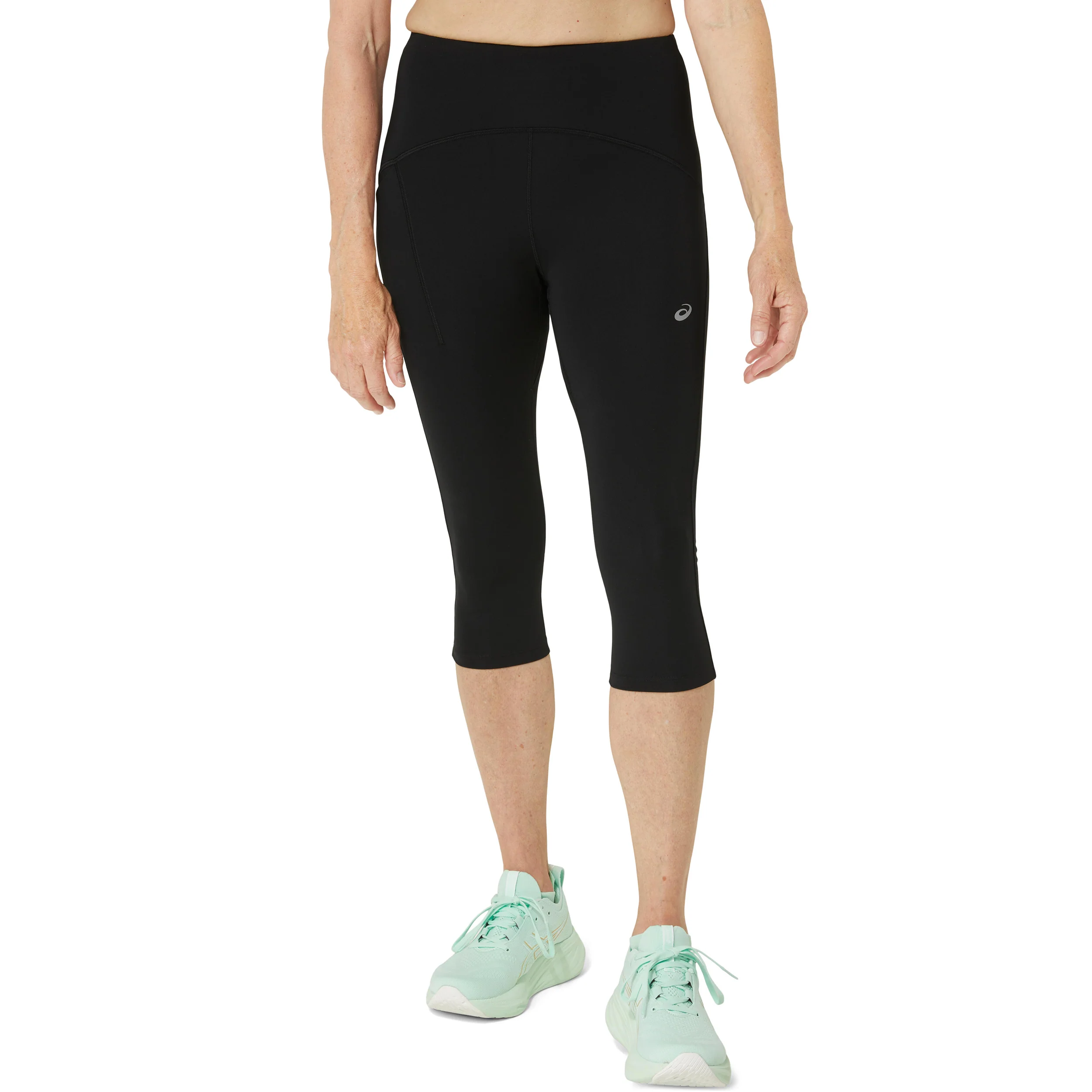 Road High Waist Lauftight Damen-schwarz - Image 6