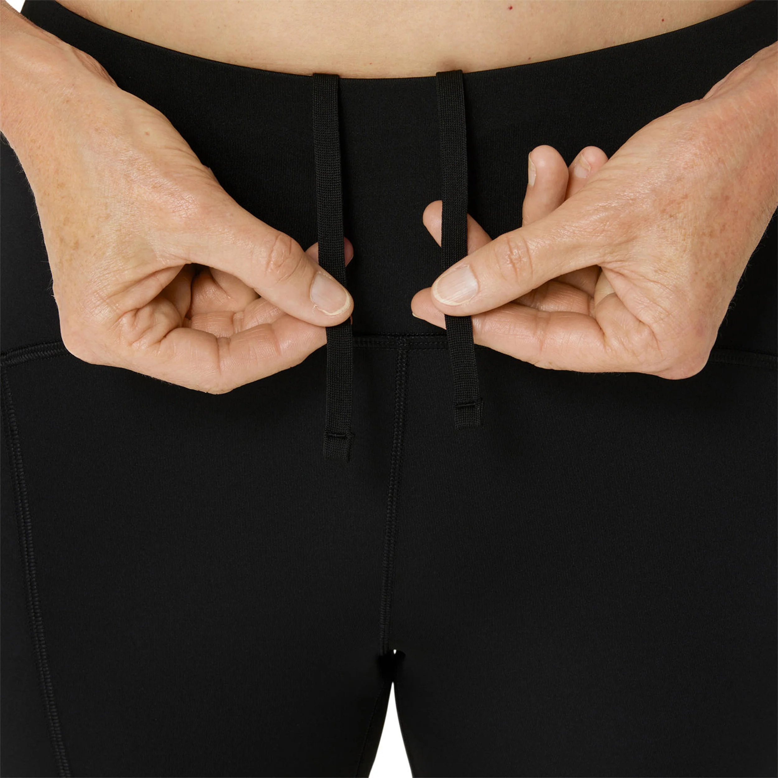 Road High Waist Lauftight Damen-schwarz - Image 9