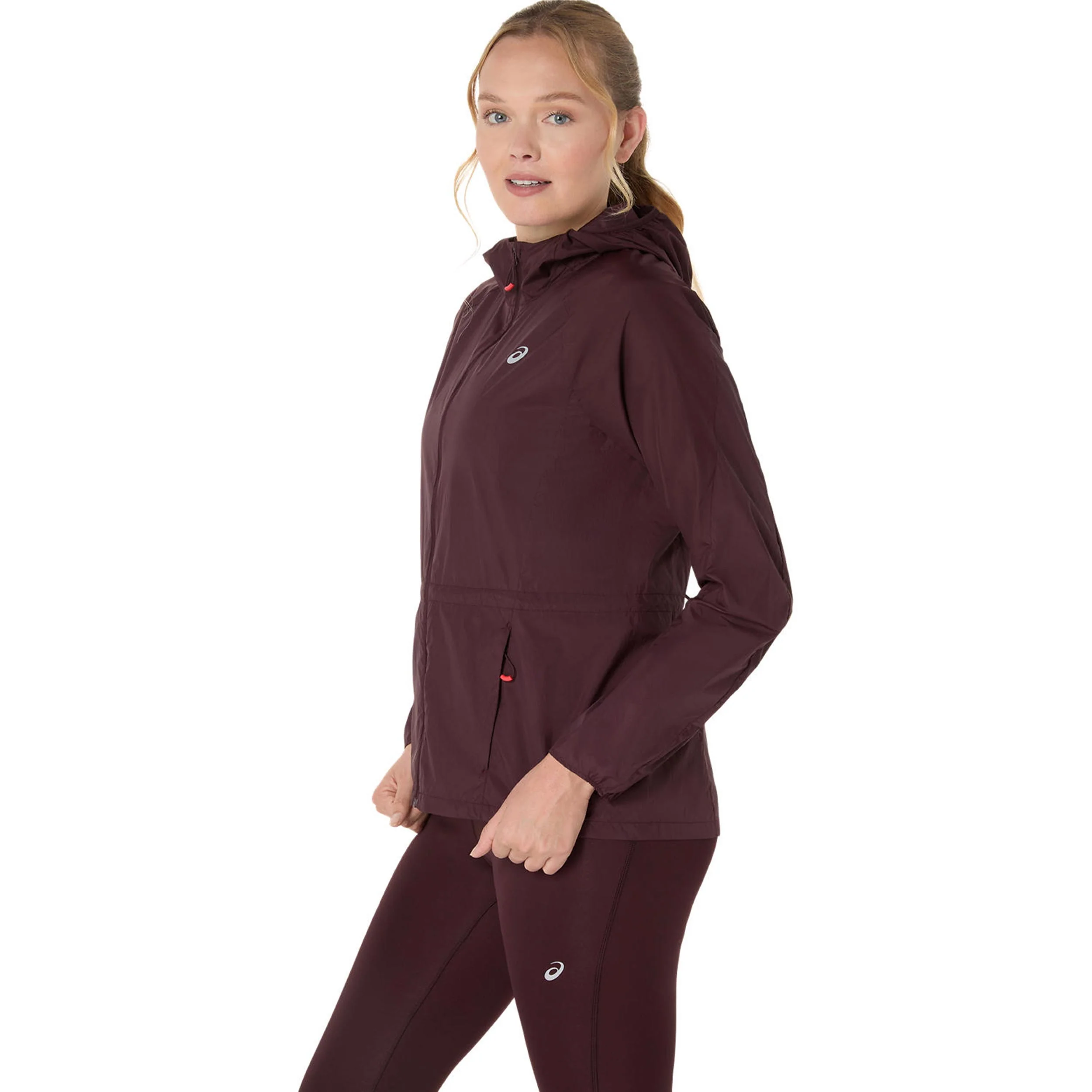 Road Laufjacke Damen-dunkelrot - Image 2