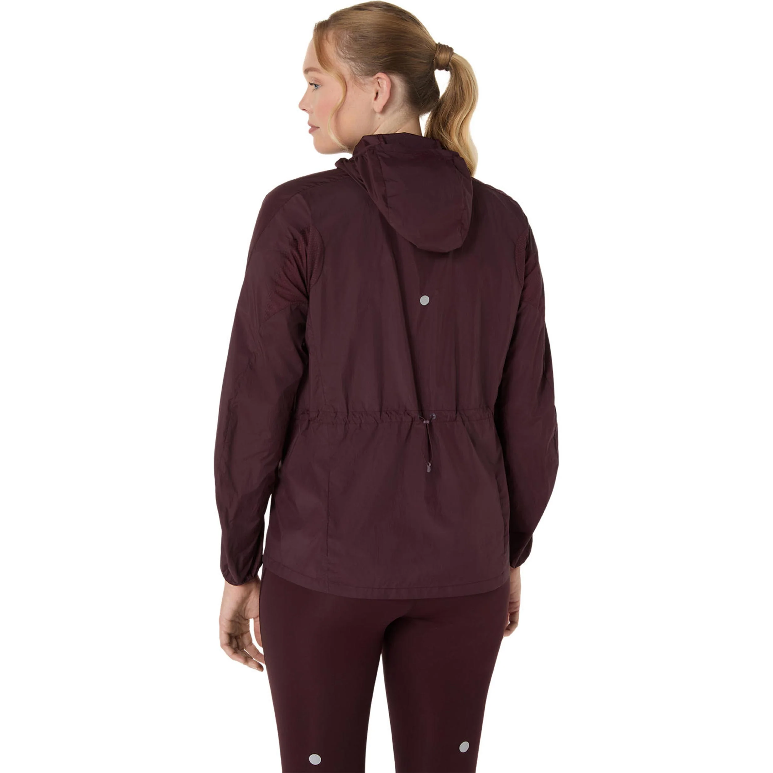 Road Laufjacke Damen-dunkelrot - Image 3