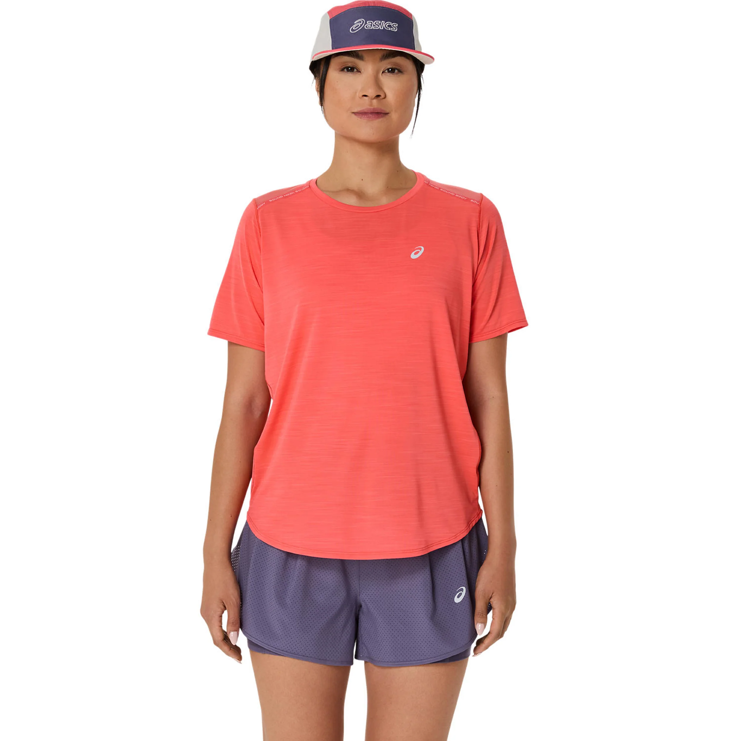 Road Laufshirt Damen-Koralle - Image 5