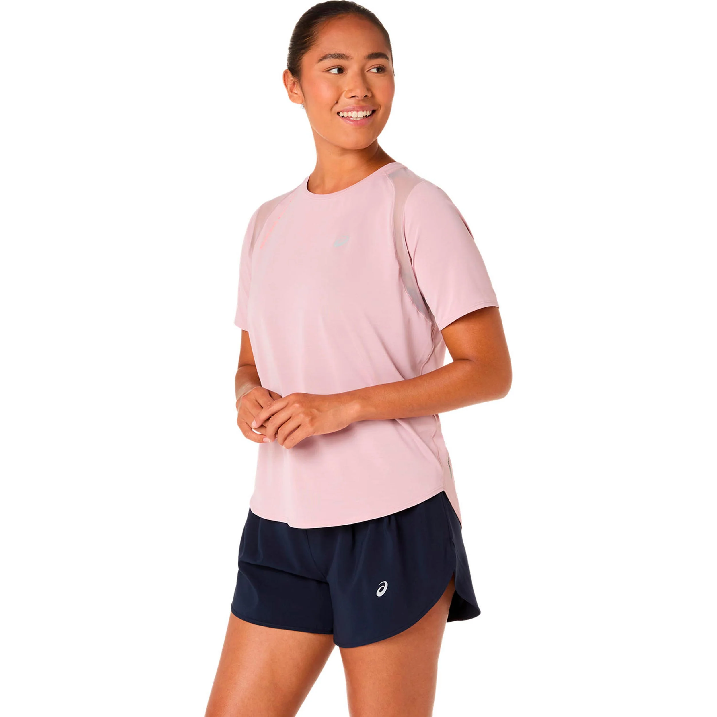 Road Laufshirt Damen-rosa - Image 3