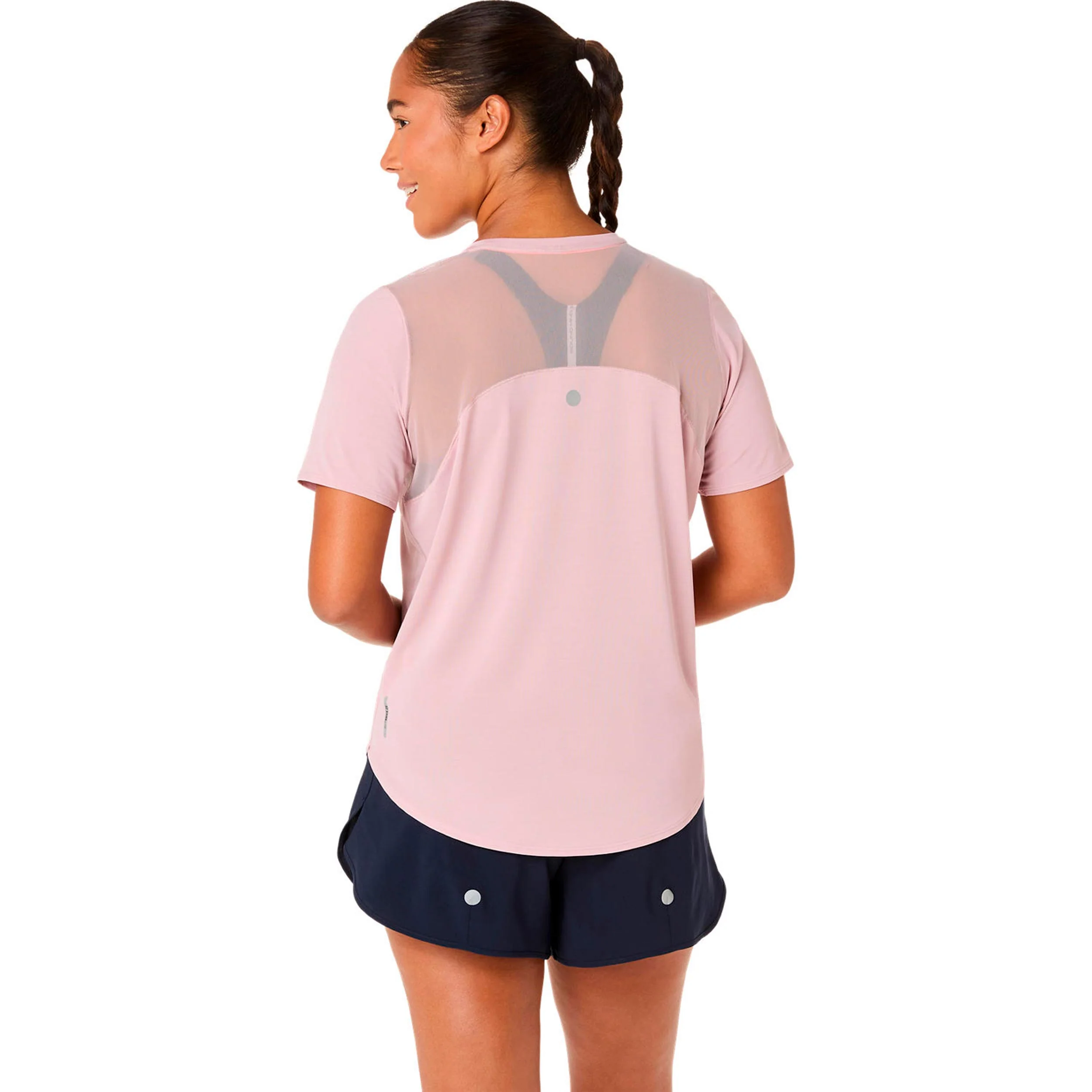 Road Laufshirt Damen-rosa - Image 4