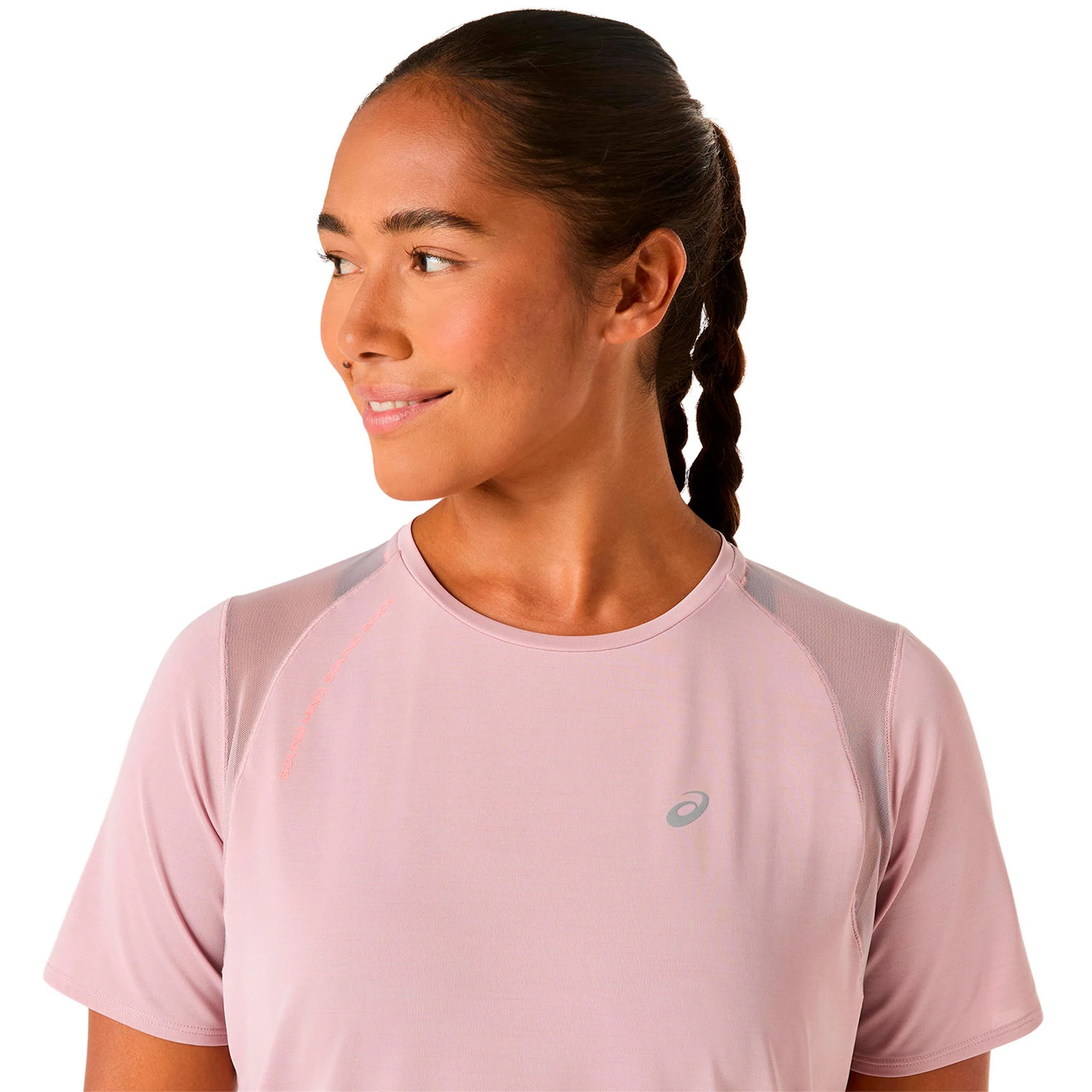 Road Laufshirt Damen-rosa - Image 5