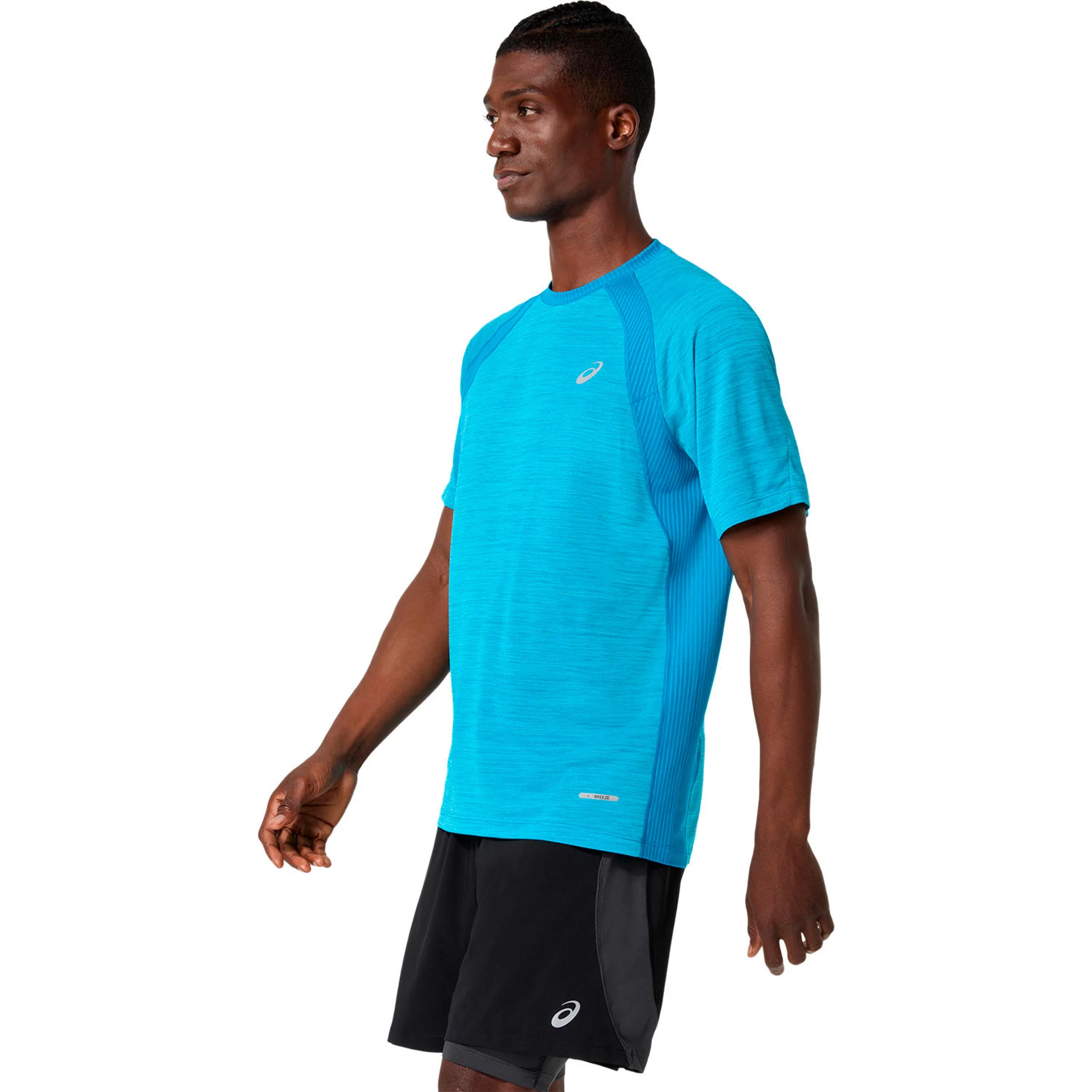 Road Laufshirt Herren-blau - Image 3