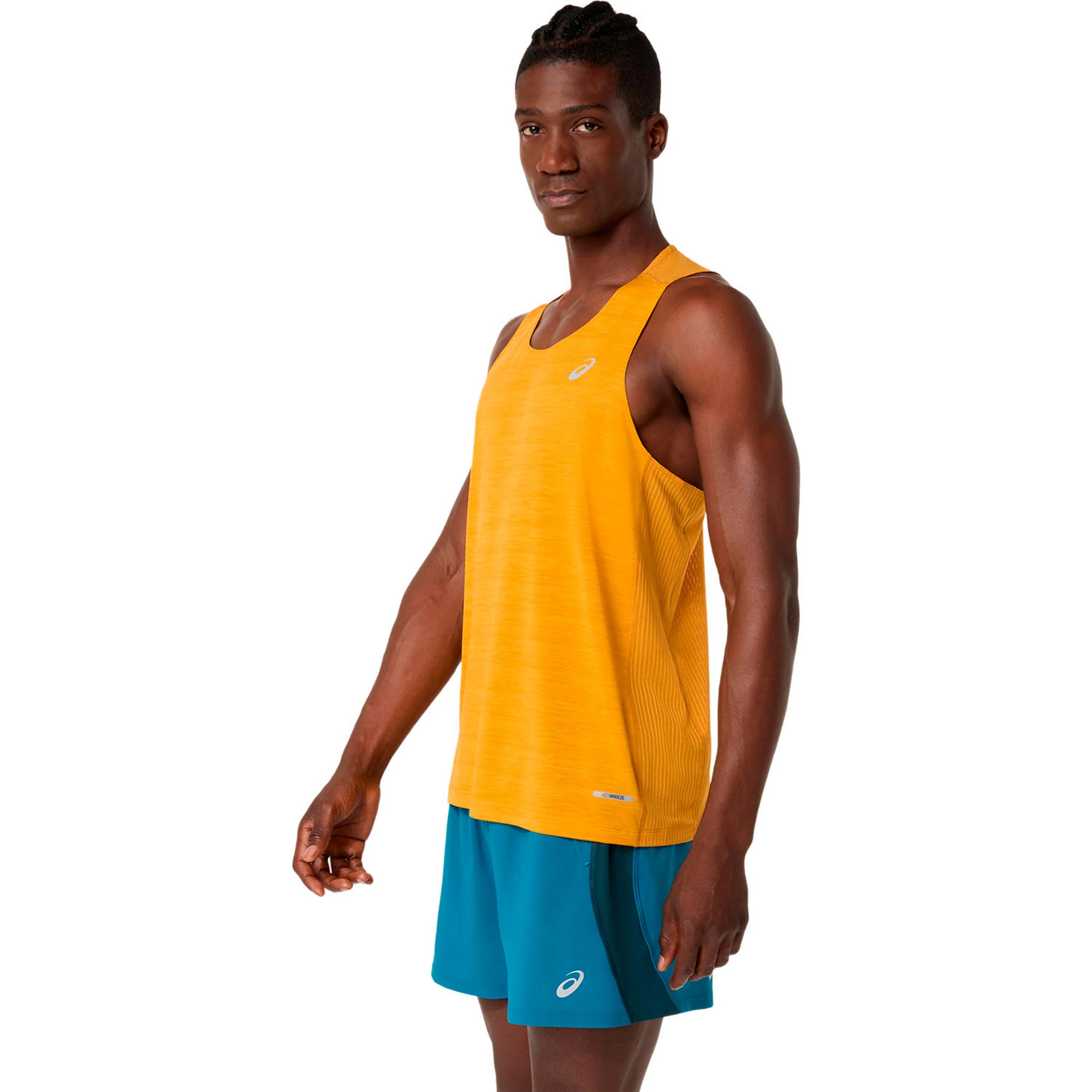 Road Laufshirt Herren-gelb - Image 3