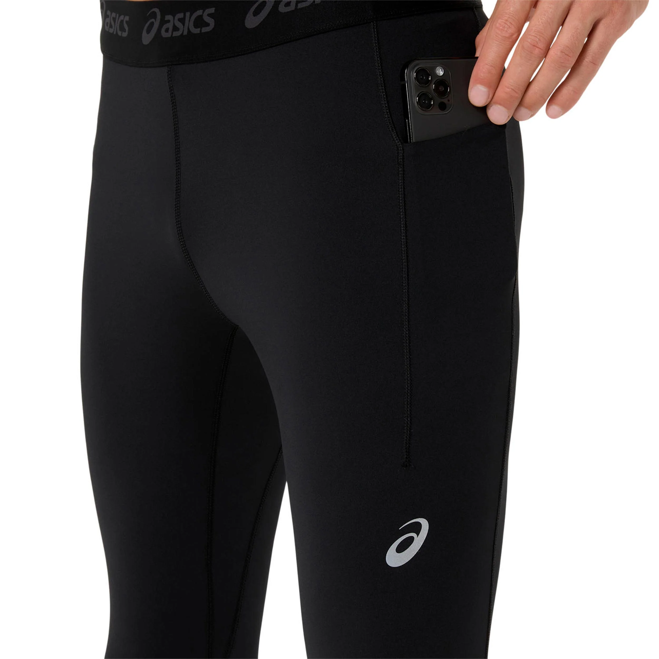 Road Lauftight Herren-schwarz - Image 4