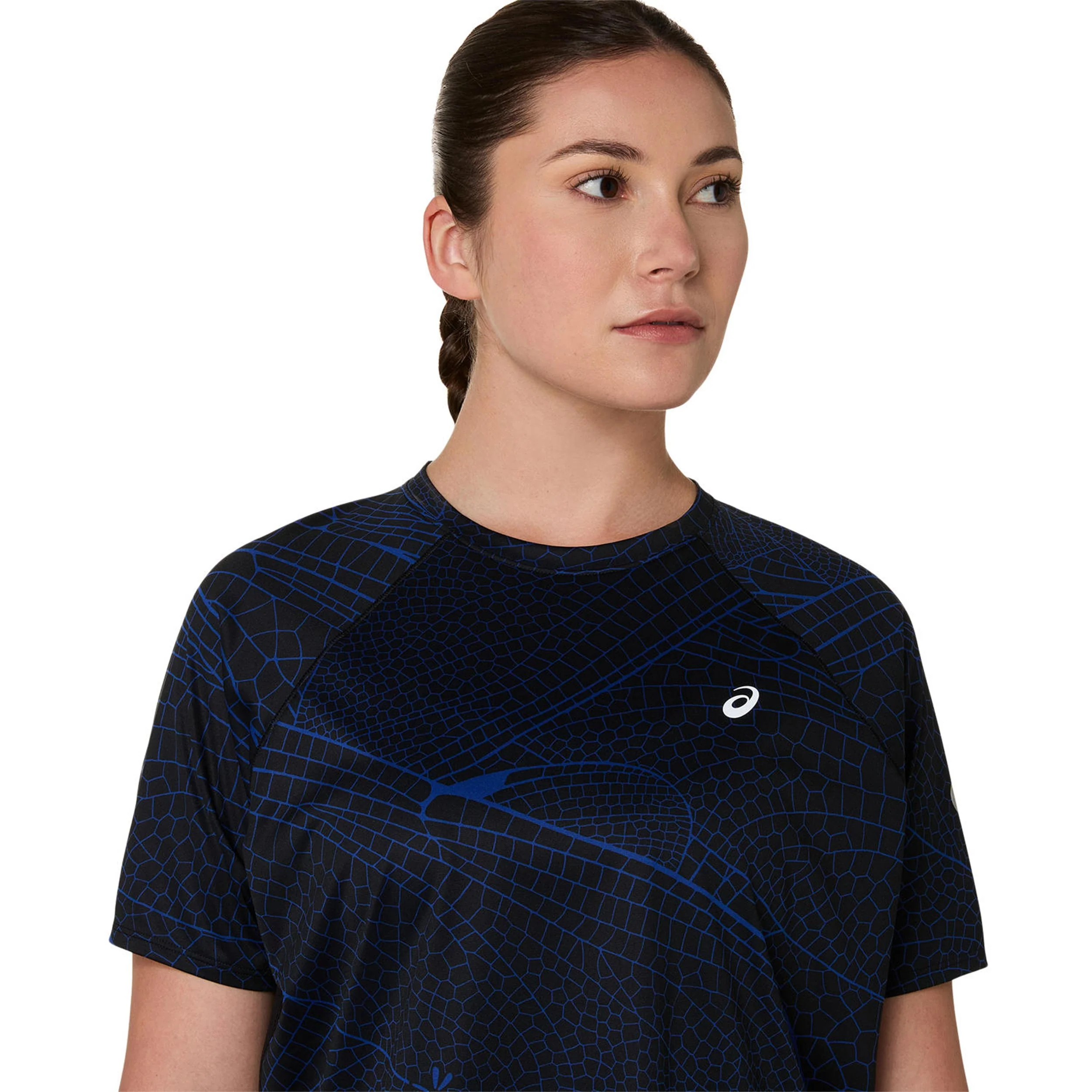 Road Lite-Show Laufshirt Damen-Schwarz,Dunkelblau - Image 4