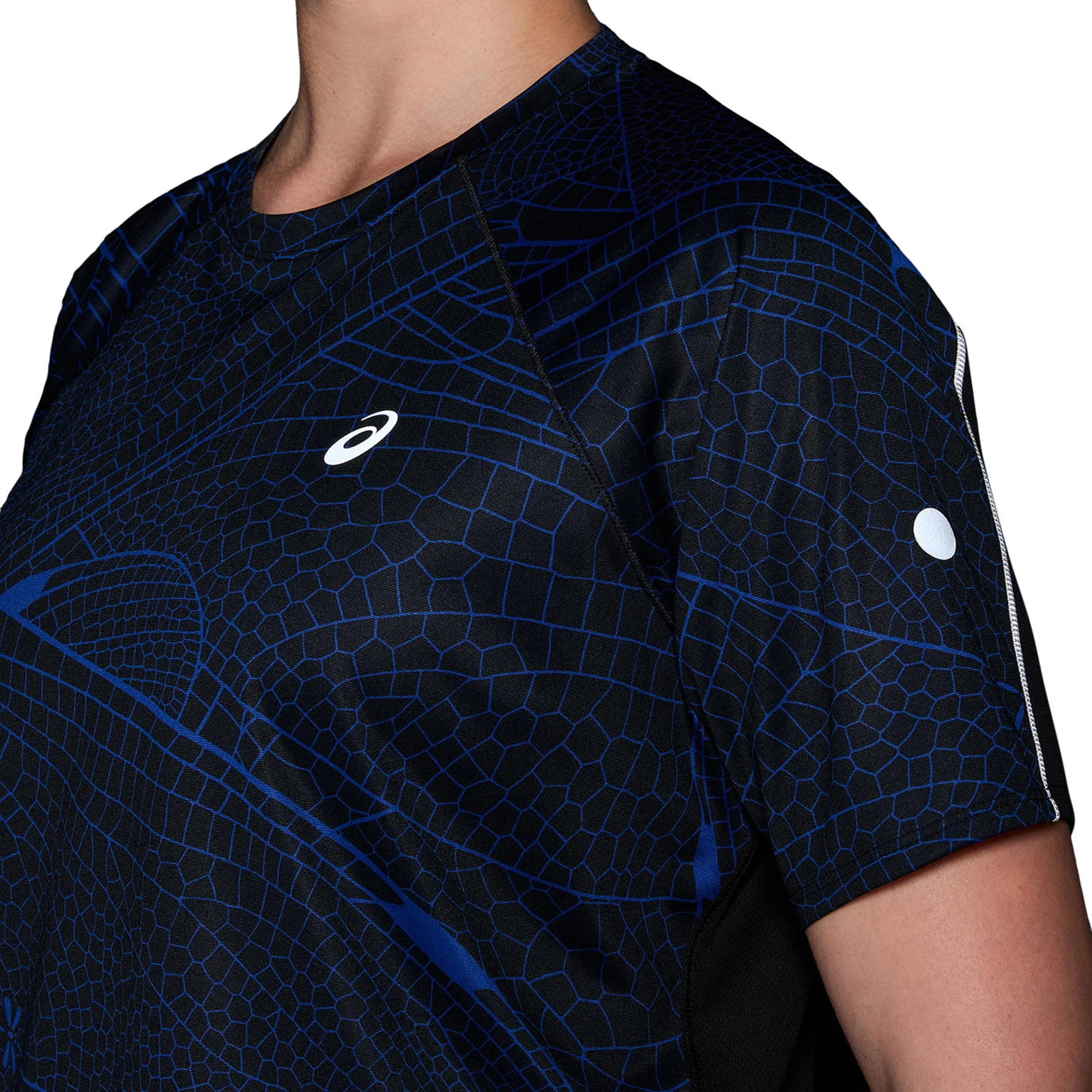 Road Lite-Show Laufshirt Damen-Schwarz,Dunkelblau - Image 6