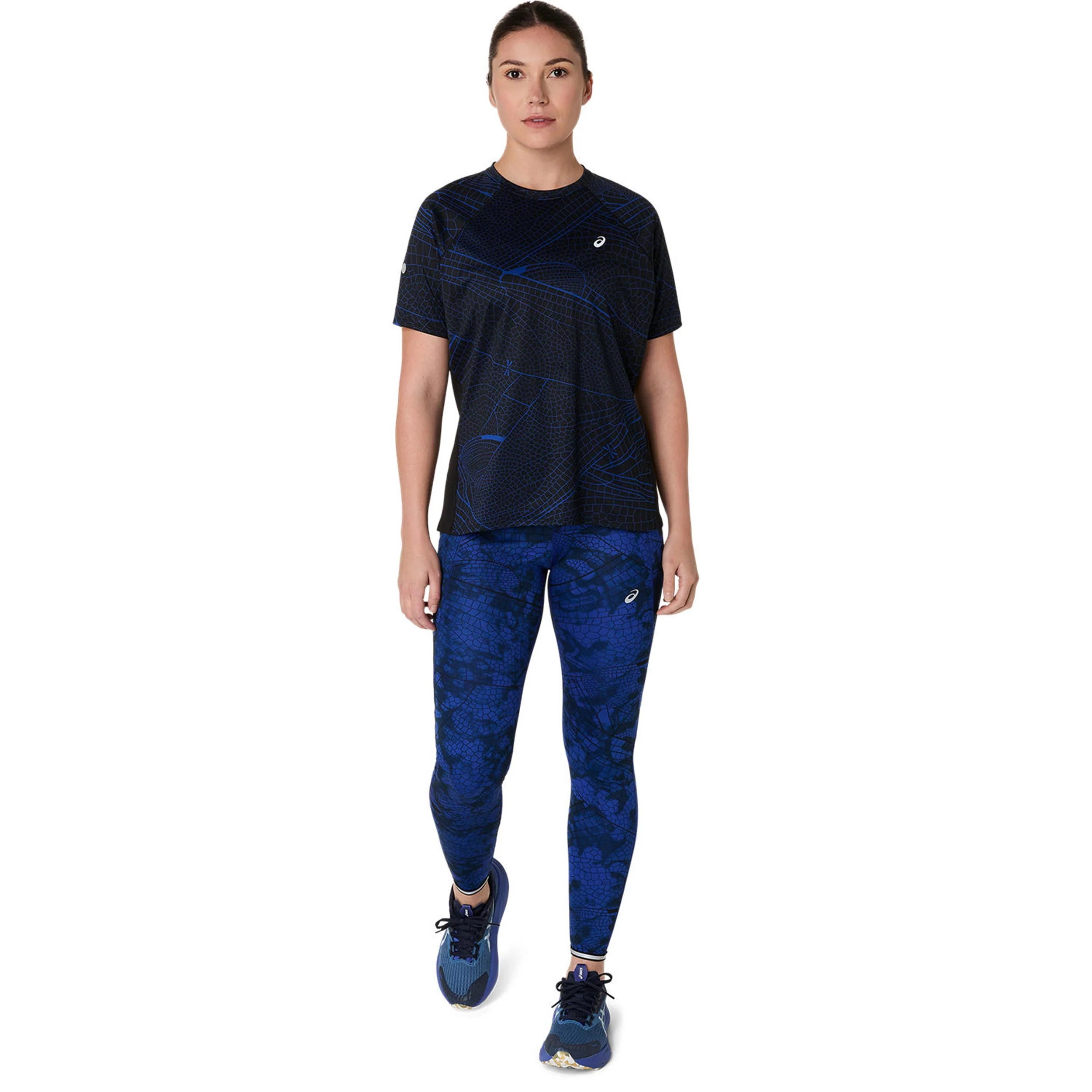 Road Lite-Show Laufshirt Damen-Schwarz,Dunkelblau - Image 8