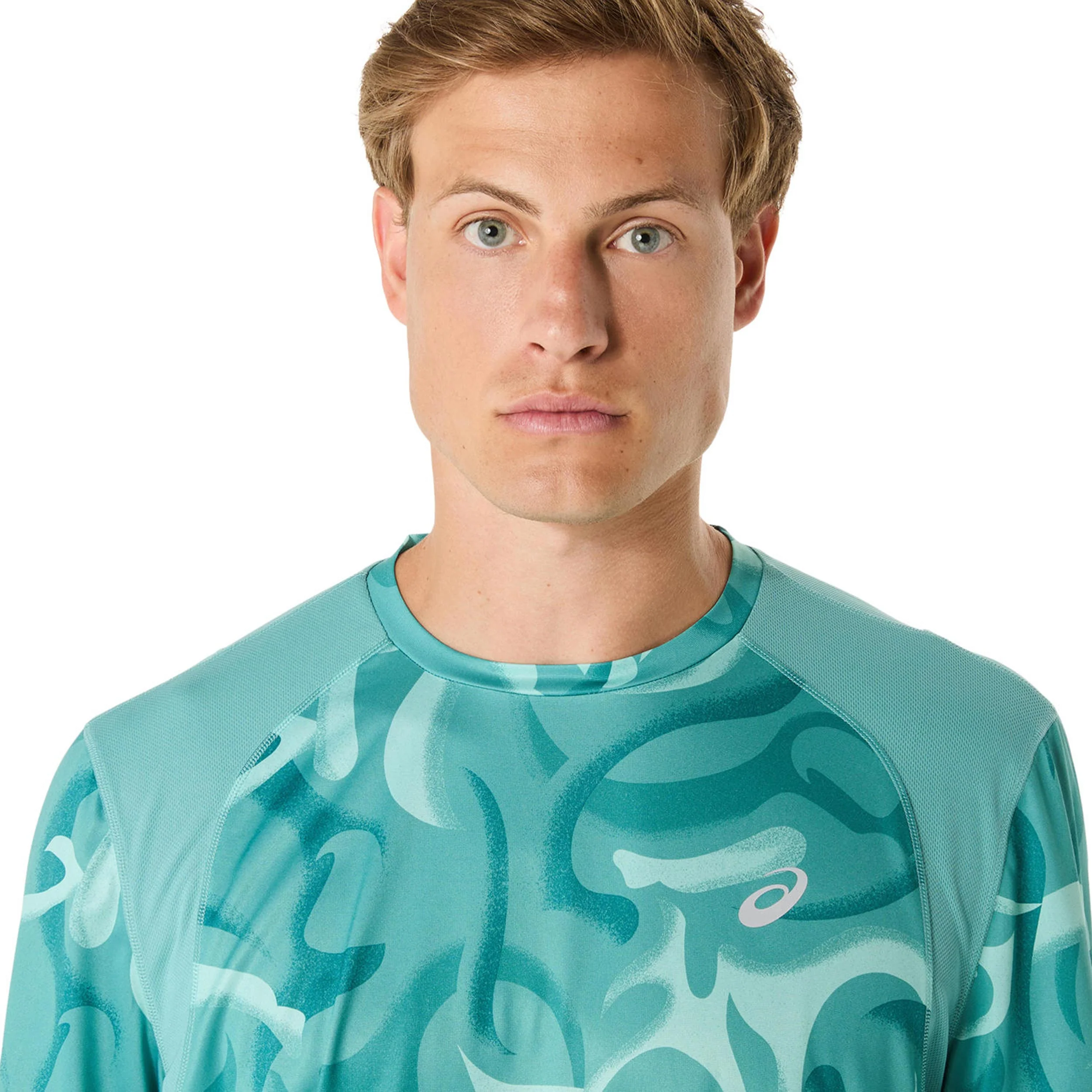 Road Lite-Show Laufshirt Herren-Türkis,Mehrfarbig - Image 4