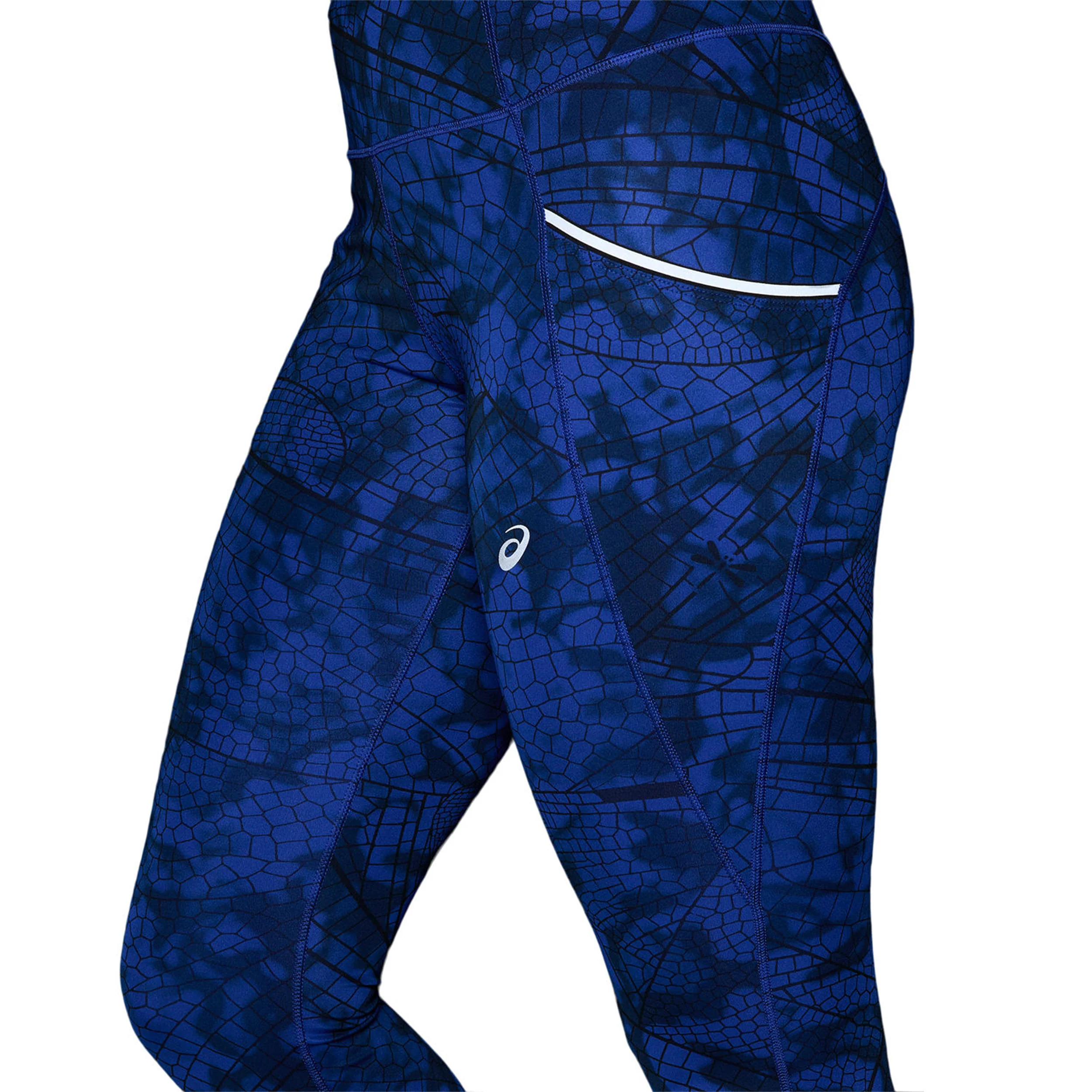 Road Lite-Show Lauftight Damen - schwarz, dunkelblau - Image 6
