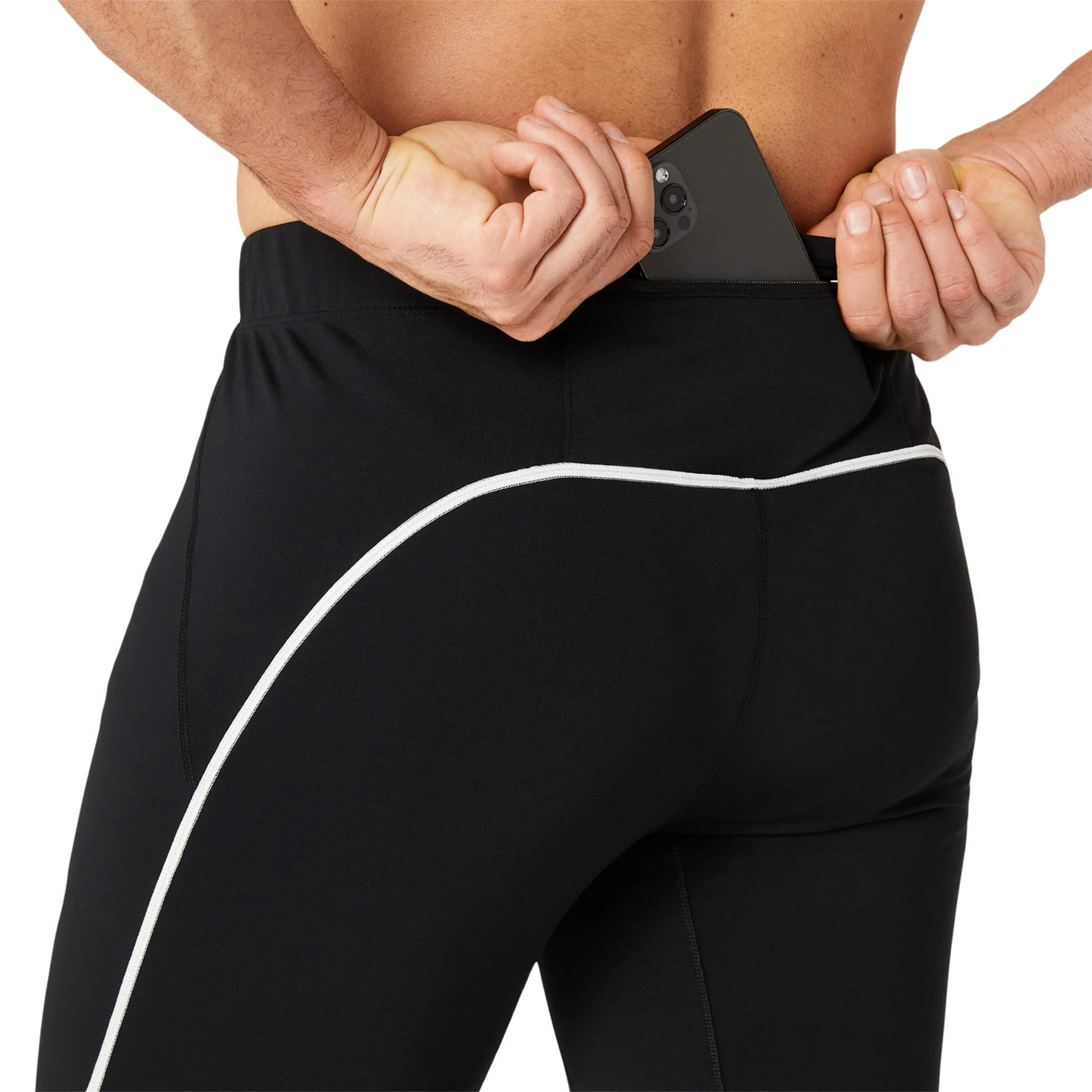 Road Lite-Show Lauftight Herren-Schwarz - Image 9